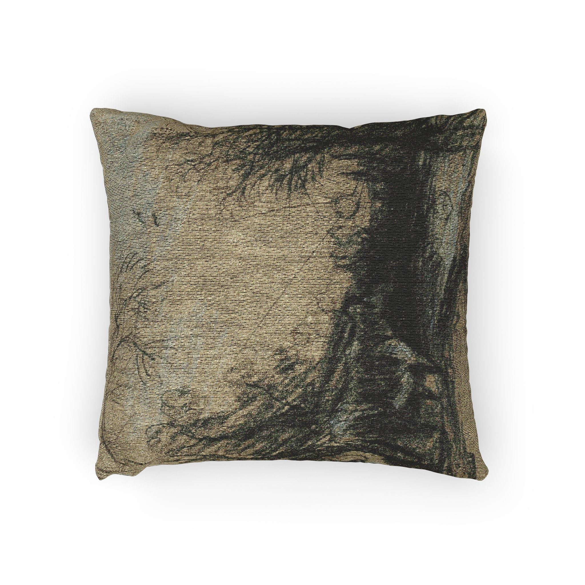 John Constable - Landscape with Cows | Woven Pillow - Image 2