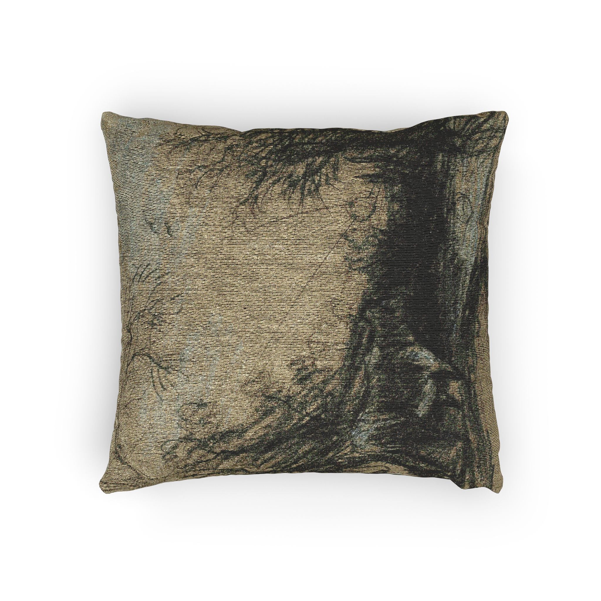 John Constable - Landscape with Cows | Woven Pillow - Image 4
