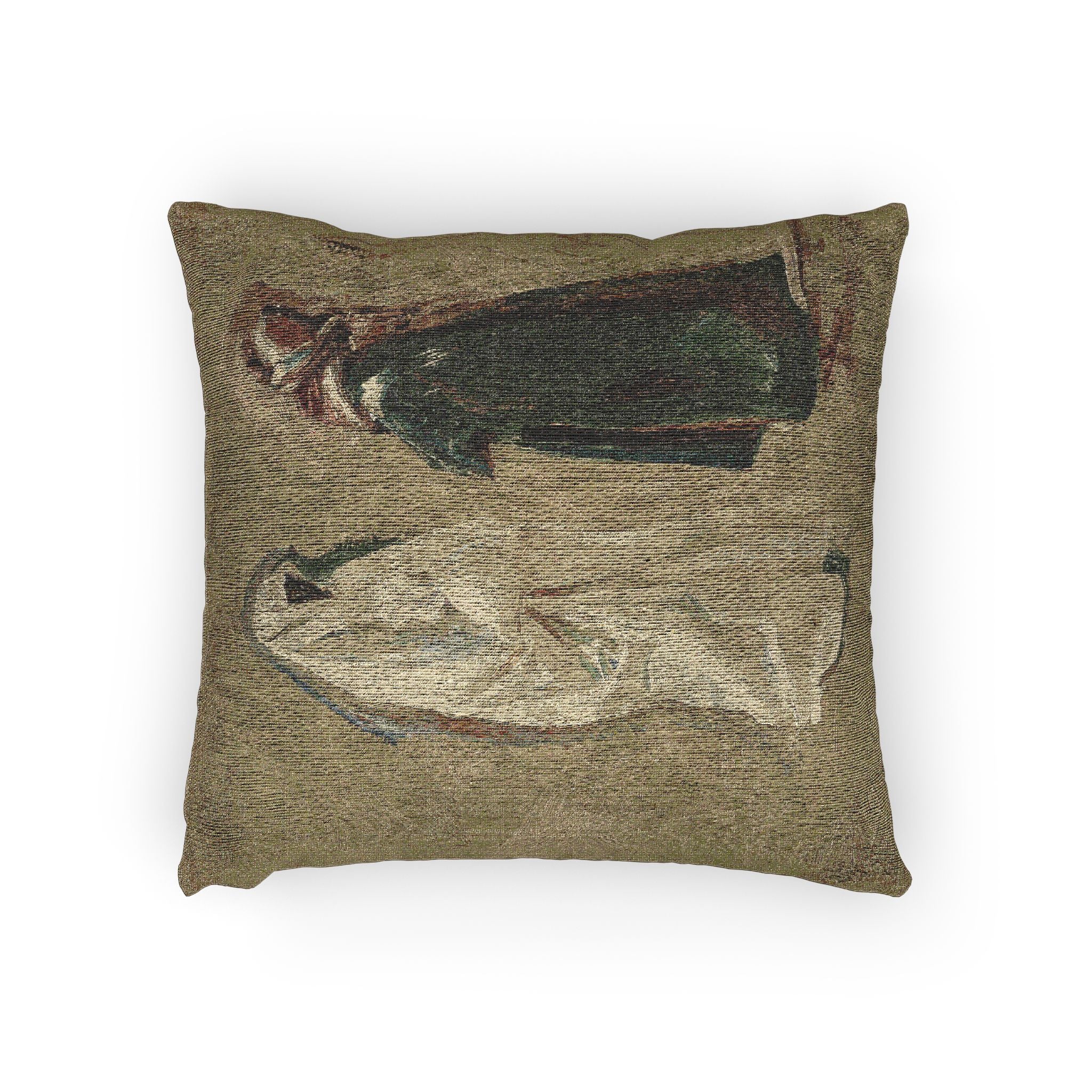 John Singer Sargent - Study of Two Bedouins | Woven Pillow - Image 2