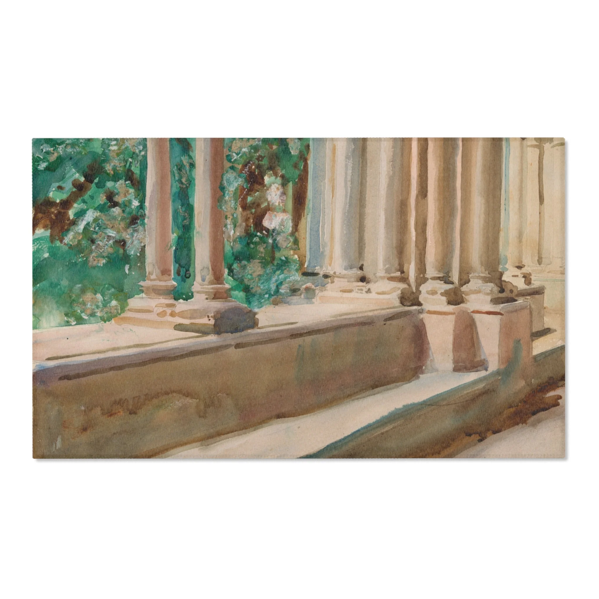 John Singer Sargent - Tarragona Terrace and Garden | Area Rug - Image 5