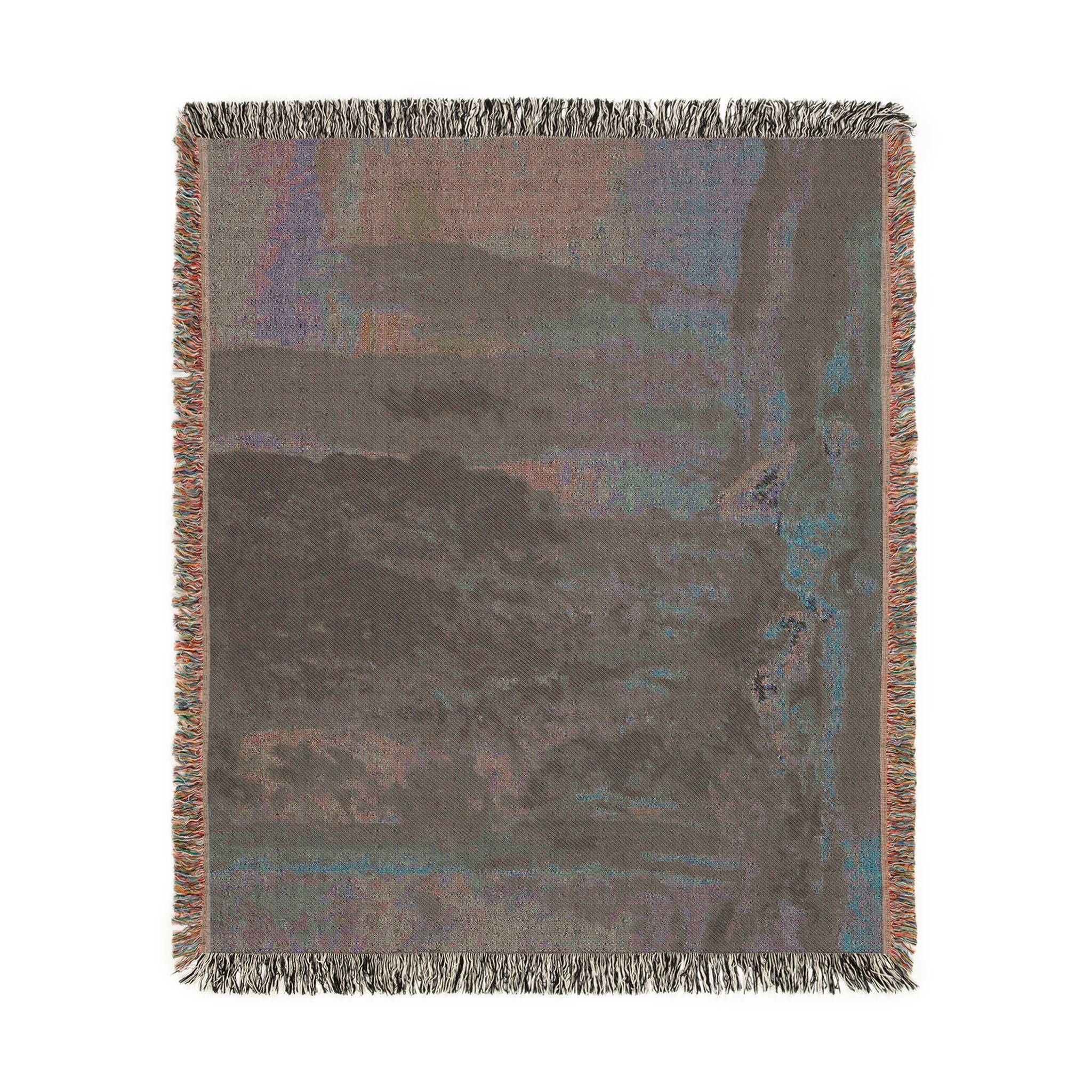 John Singer Sargent - Under the Cypress Trees at Corfu | Woven Tapestry Blanket - Image 9