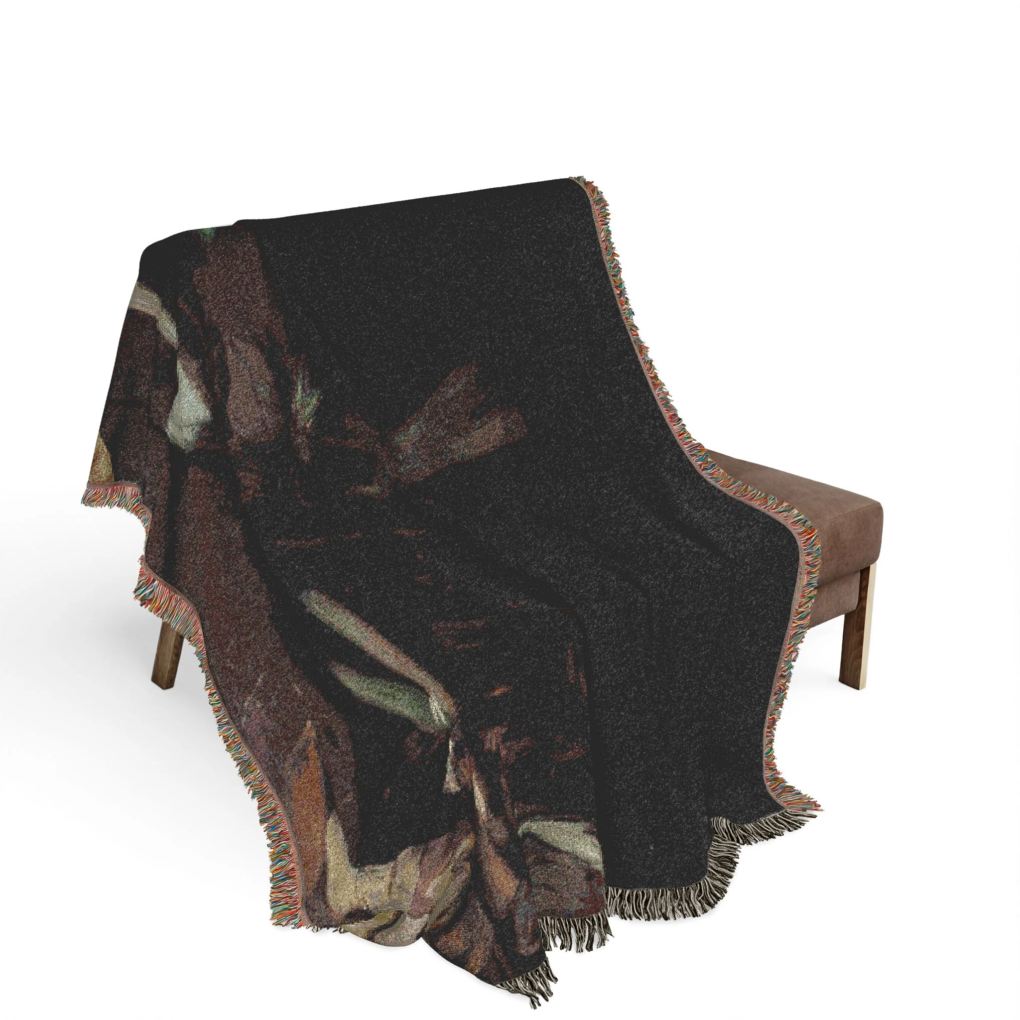 John Singer Sargent - Venetian Glass Workers | Woven Tapestry Blanket - Image 3