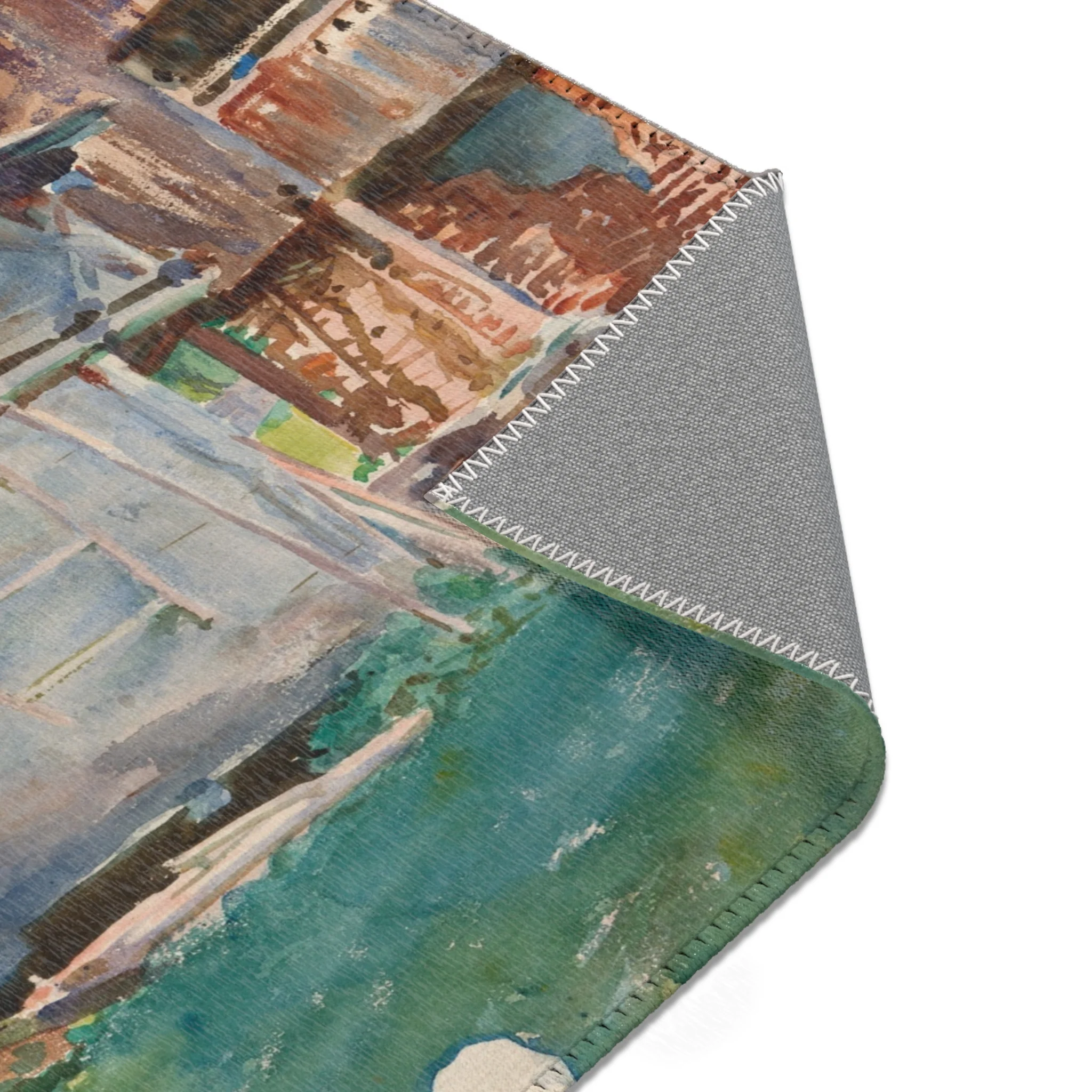 John Singer Sargent - Woodsheds, Tyrol | Area Rug - Image 13