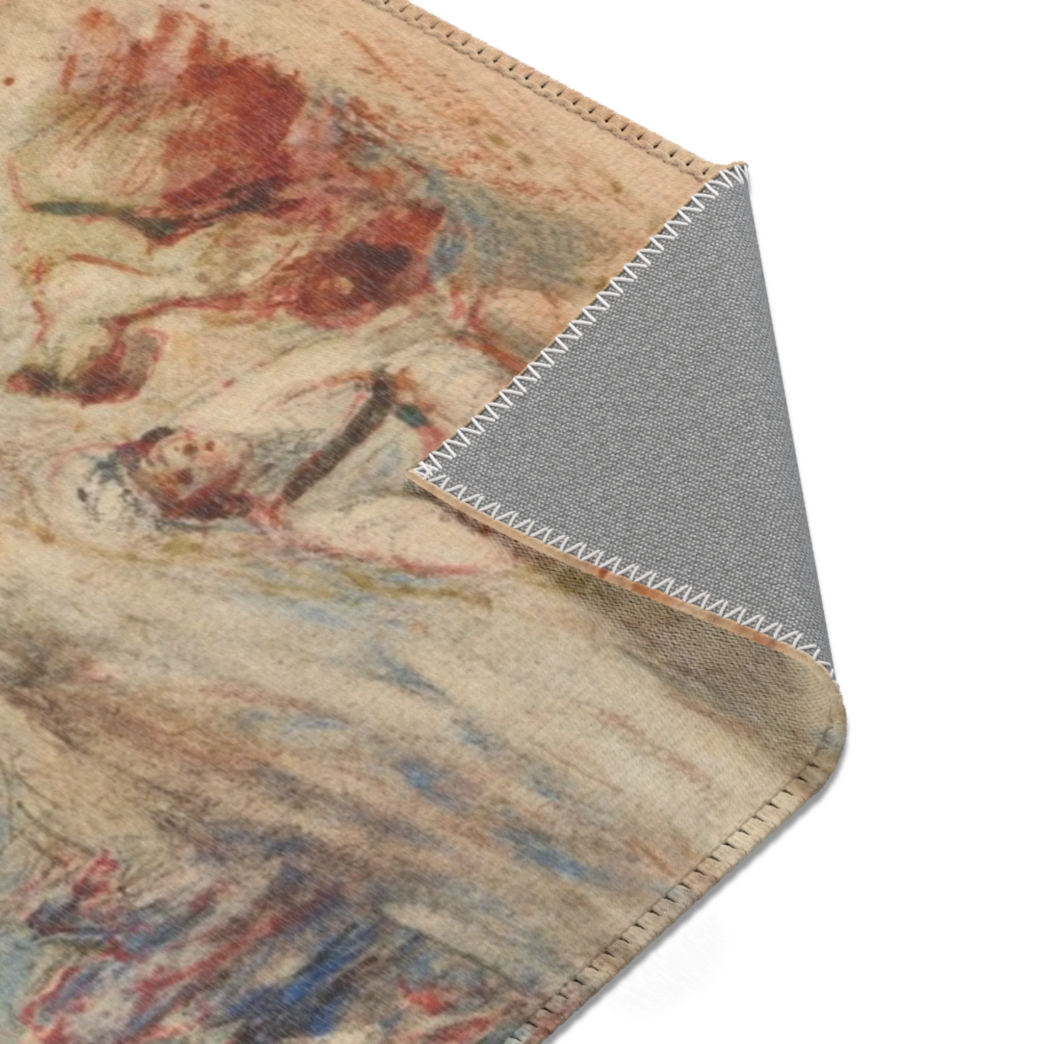 Joseph Mallord William Turner - Mussooree and the Dhoon from Landour | Area Rug - Image 11