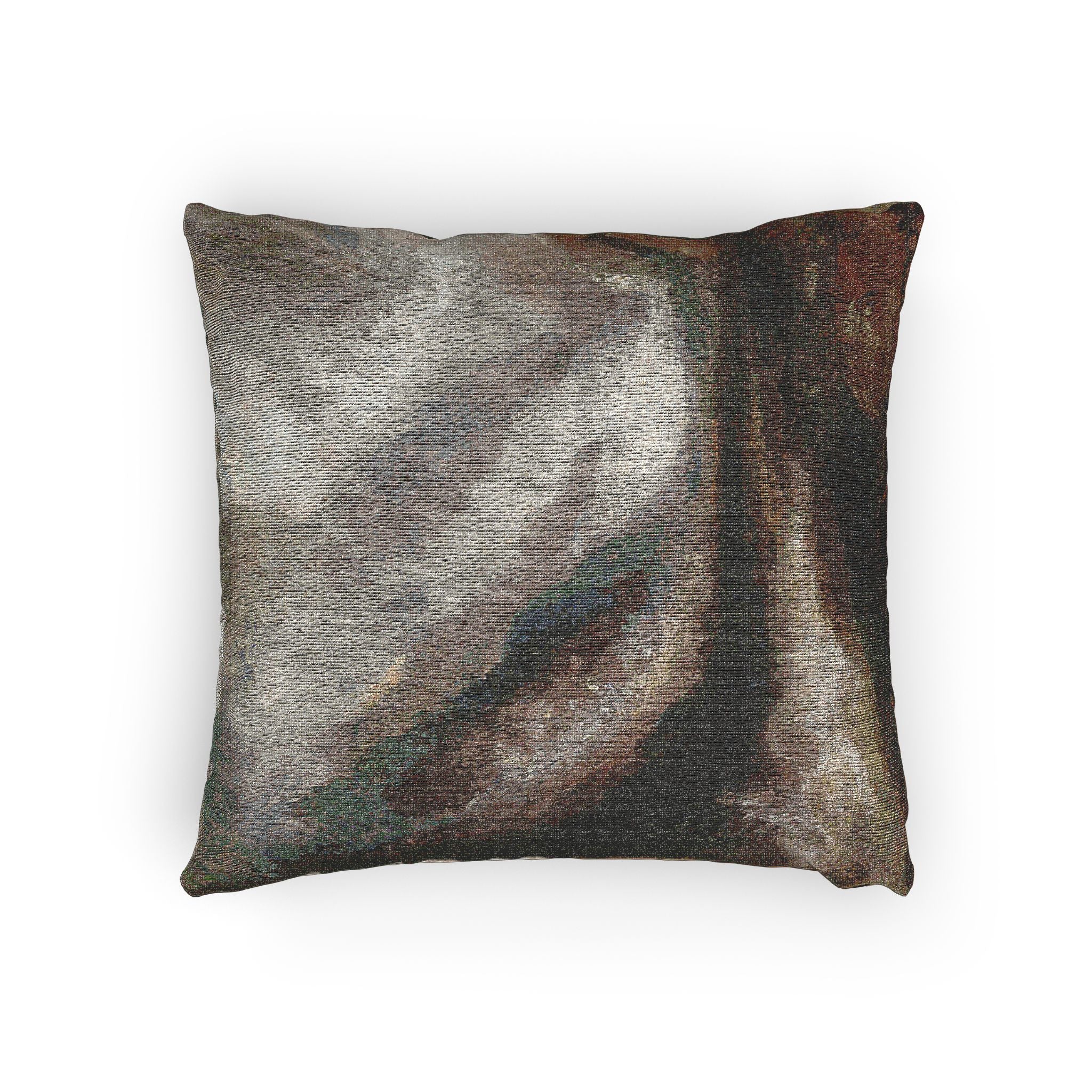 Joseph Mallord William Turner - Valley of Aosta Snowstorm, Avalanche, and Thunderstorm | Woven Pillow - Image 4