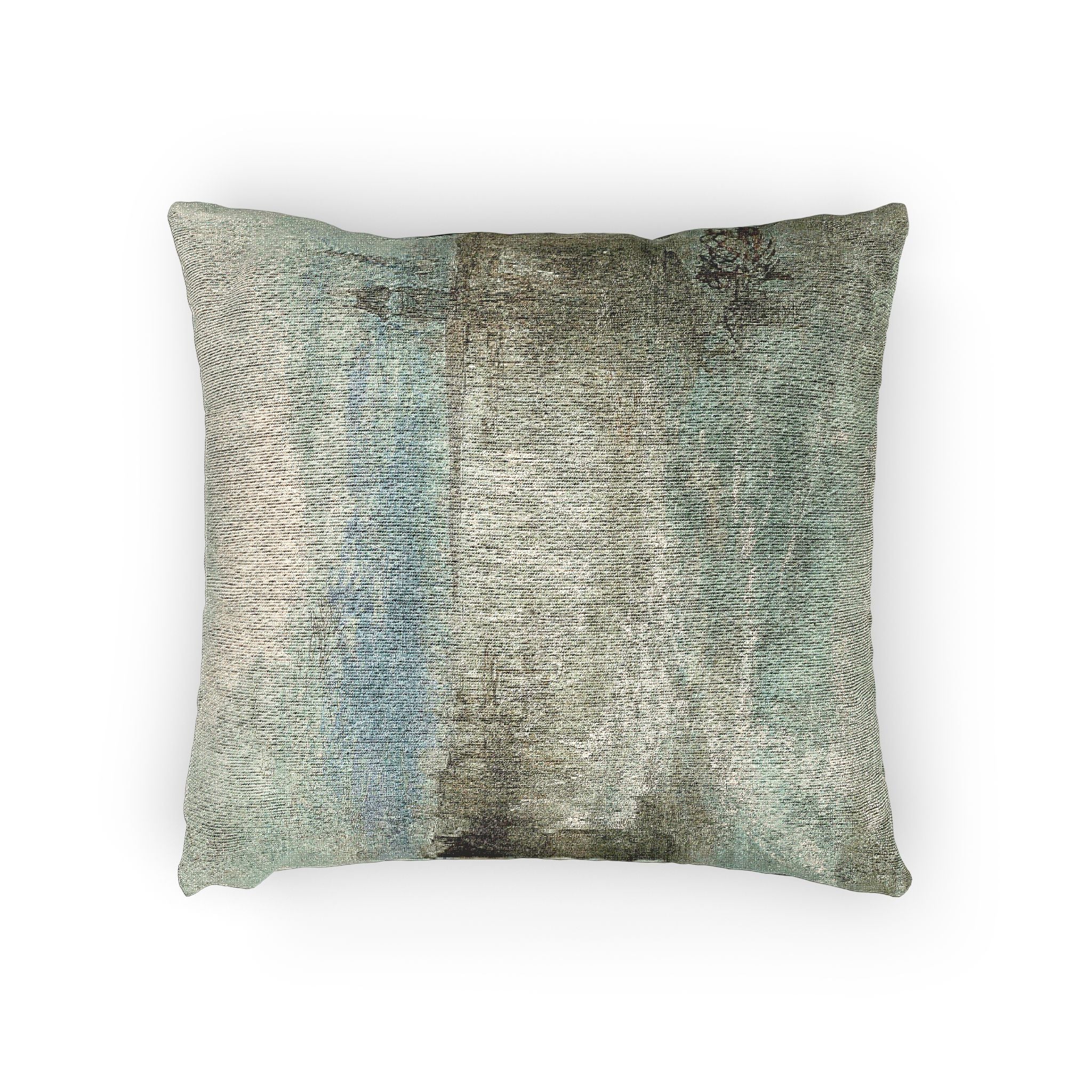 Joseph Mallord William Turner - View of Lucerne | Woven Pillow - Image 2