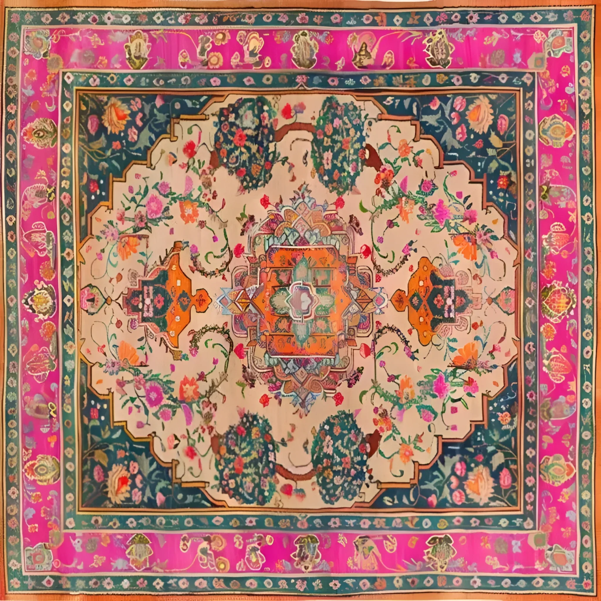 Joyful Orchard Hand Knotted Area Rug - Image 3