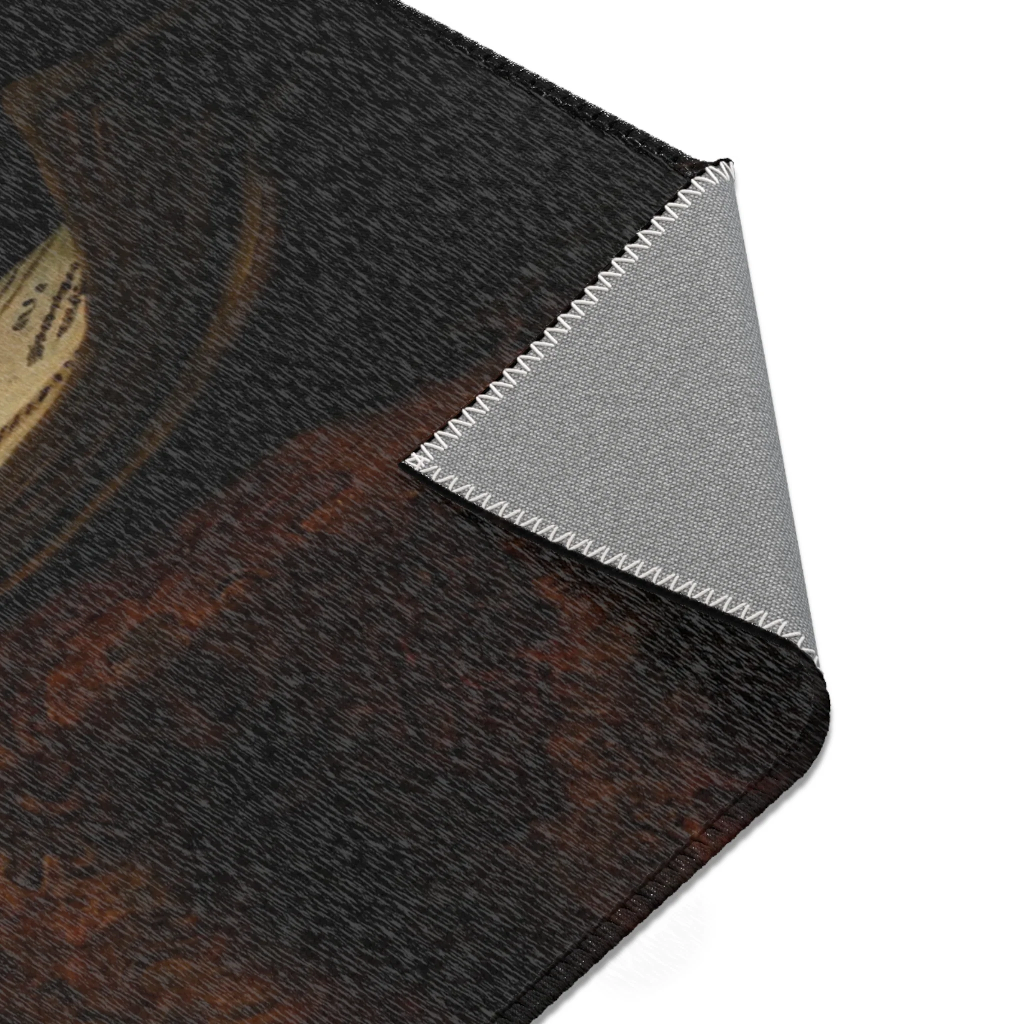 Judith at the Banquet of Holofernes (previously known as Artemisia), by Rembrandt, from Prado in Google Earth | Area Rug - Image 17