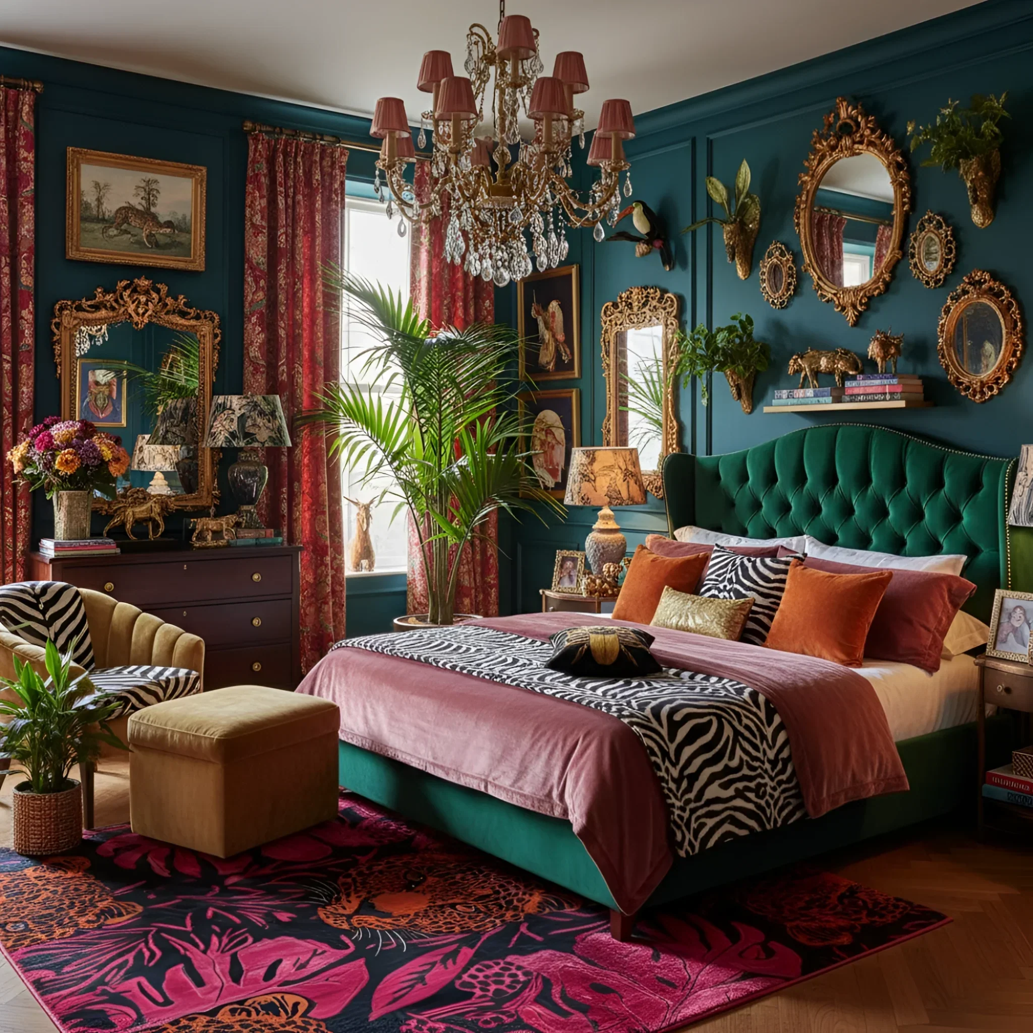 Jungle Chic Hand Tufted Rug - Image 3