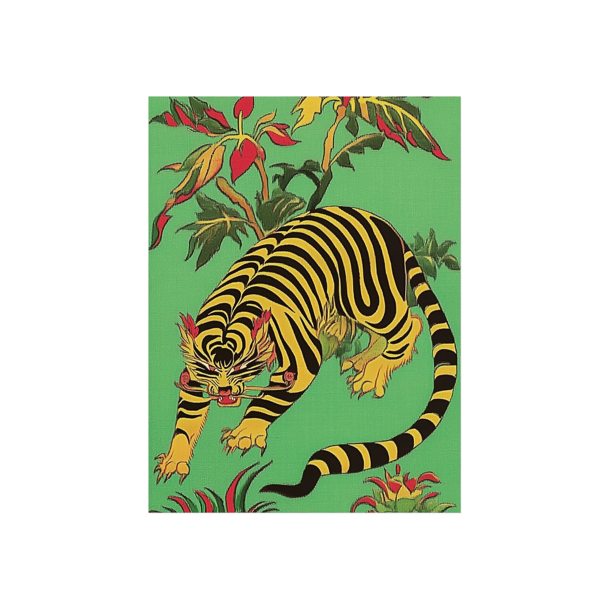 Jungle Guardian Tiger Fine Art Poster - Image 10