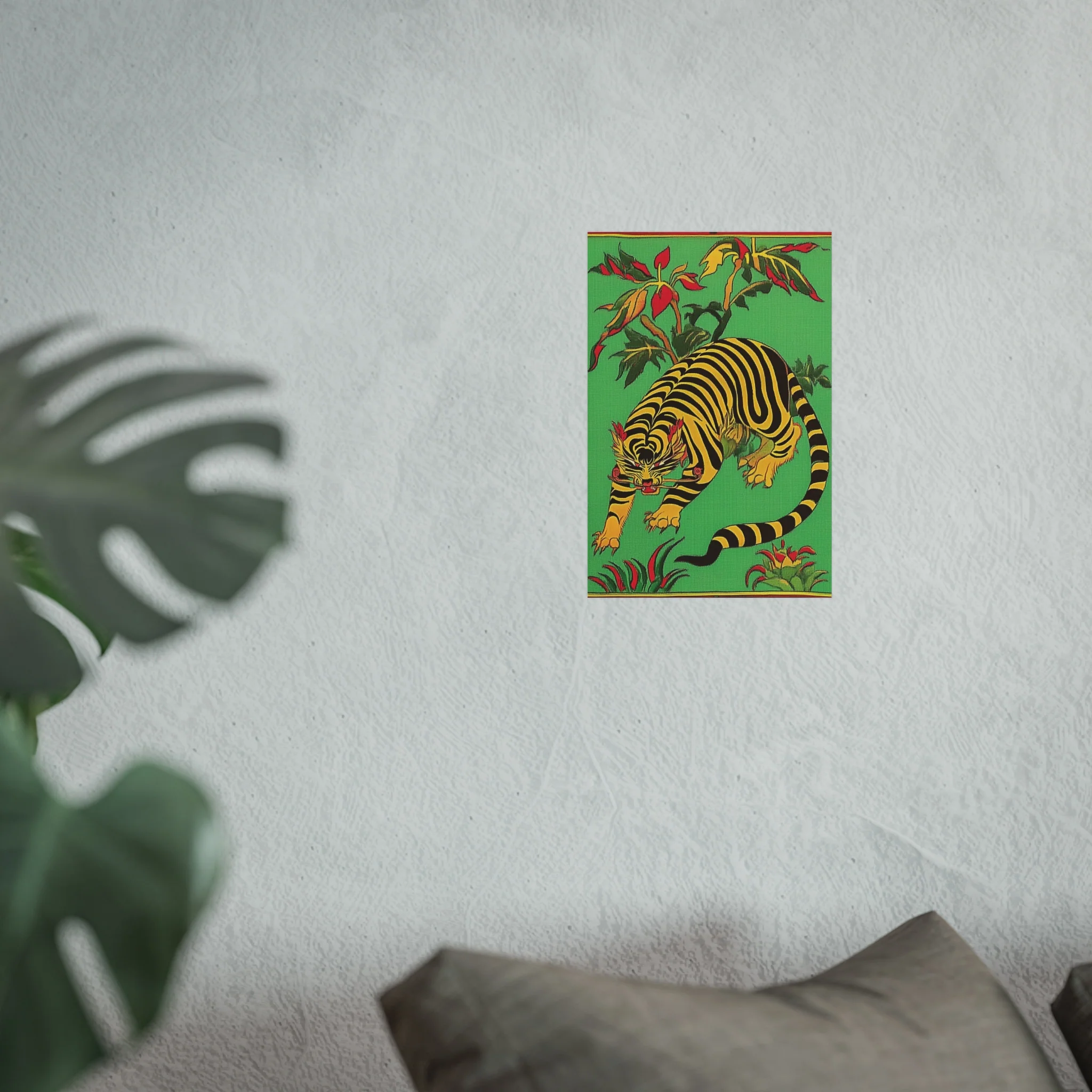Jungle Guardian Tiger Fine Art Poster - Image 19