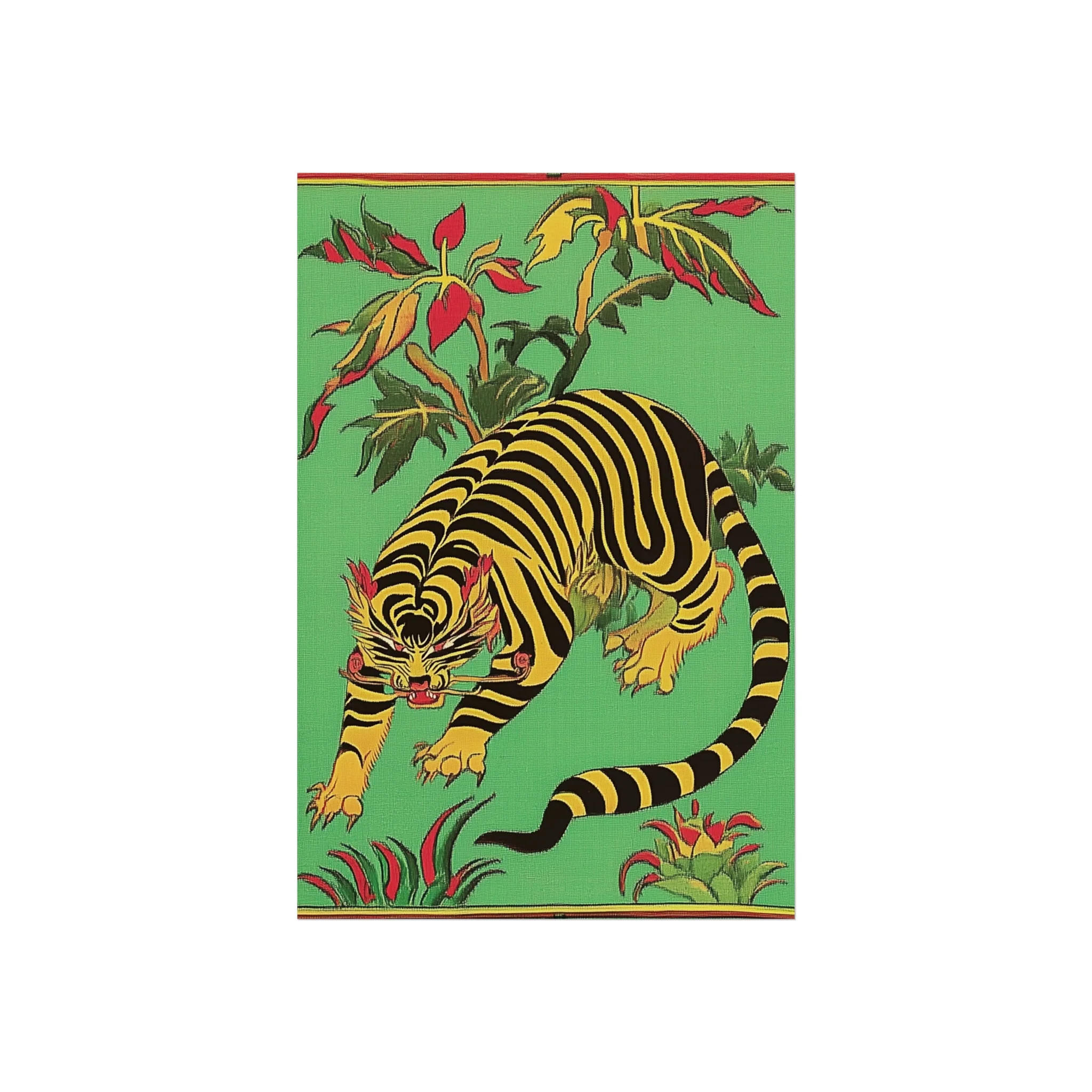 Jungle Guardian Tiger Fine Art Poster - Image 7