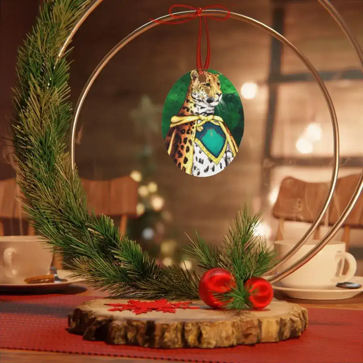 Jungle King Metal Ornaments - Image 5