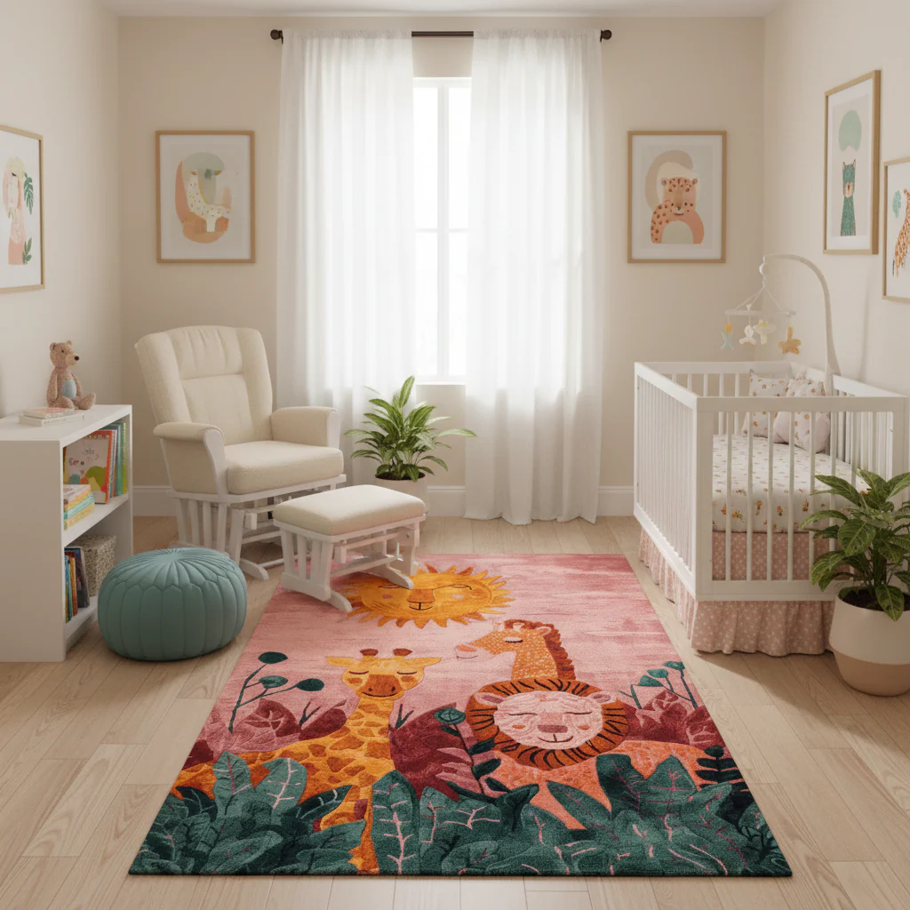 Jungle Smiles Hand Tufted Rug - Image 2