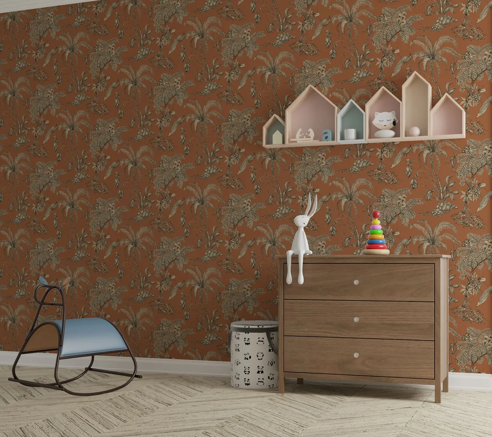 Jungle Toile Wallpaper - Image 4