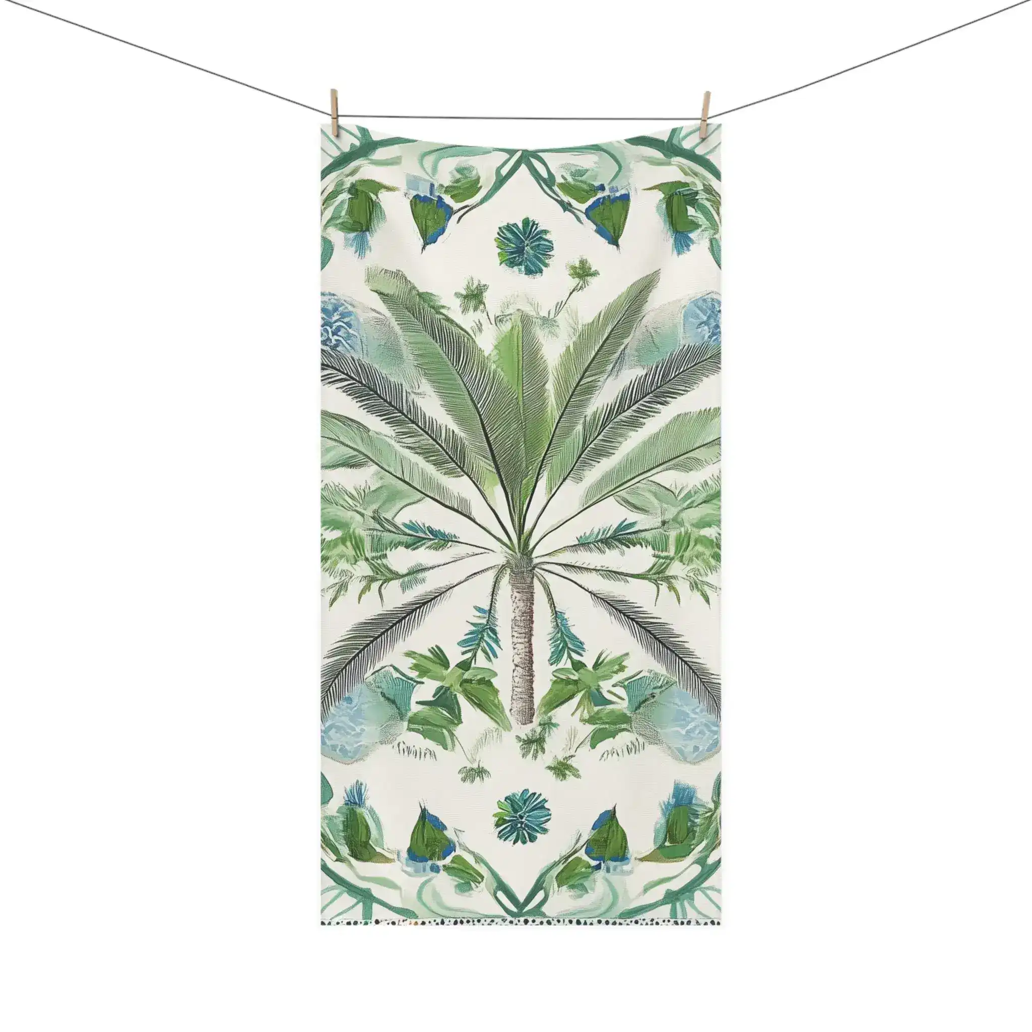 Jungle Treasures Palm Bath Towel - Image 2