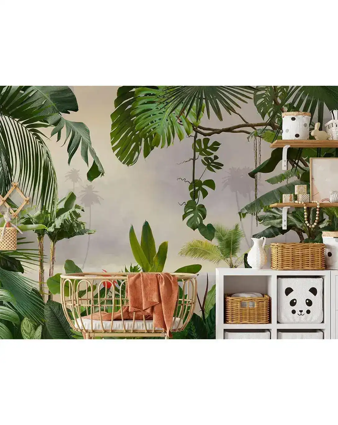 Jungle Tropical Wall Mural - Image 3