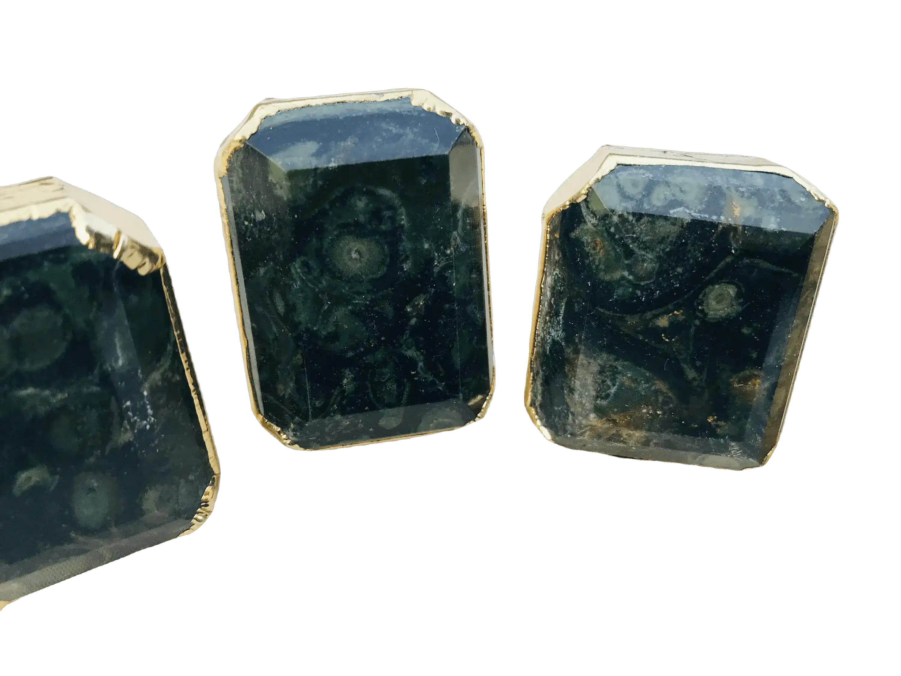 Kambaba Jasper Agate Cabinet Door Pull Handle - Set of 4 - Image 9