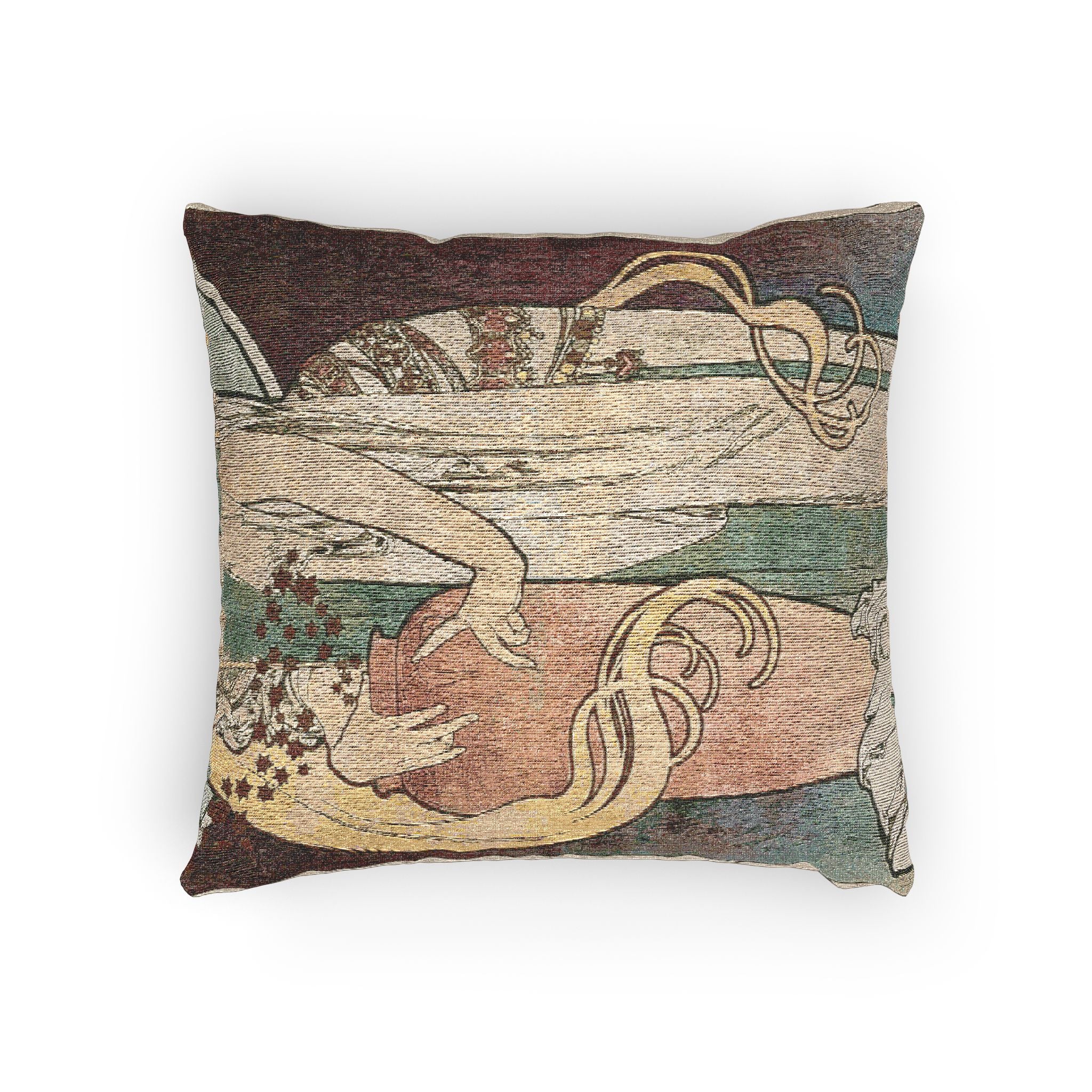 la-samaritaine-alphonse-mucha | Woven Pillow - Image 4