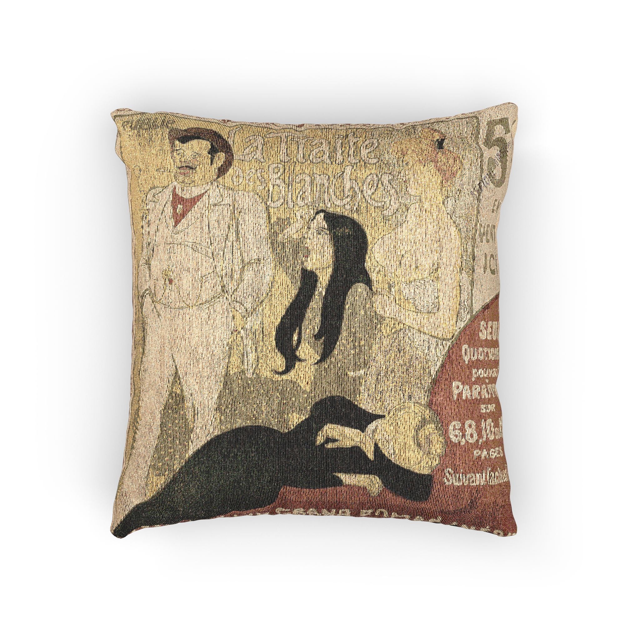 la-traite-des-blanches-steinlen | Woven Pillow