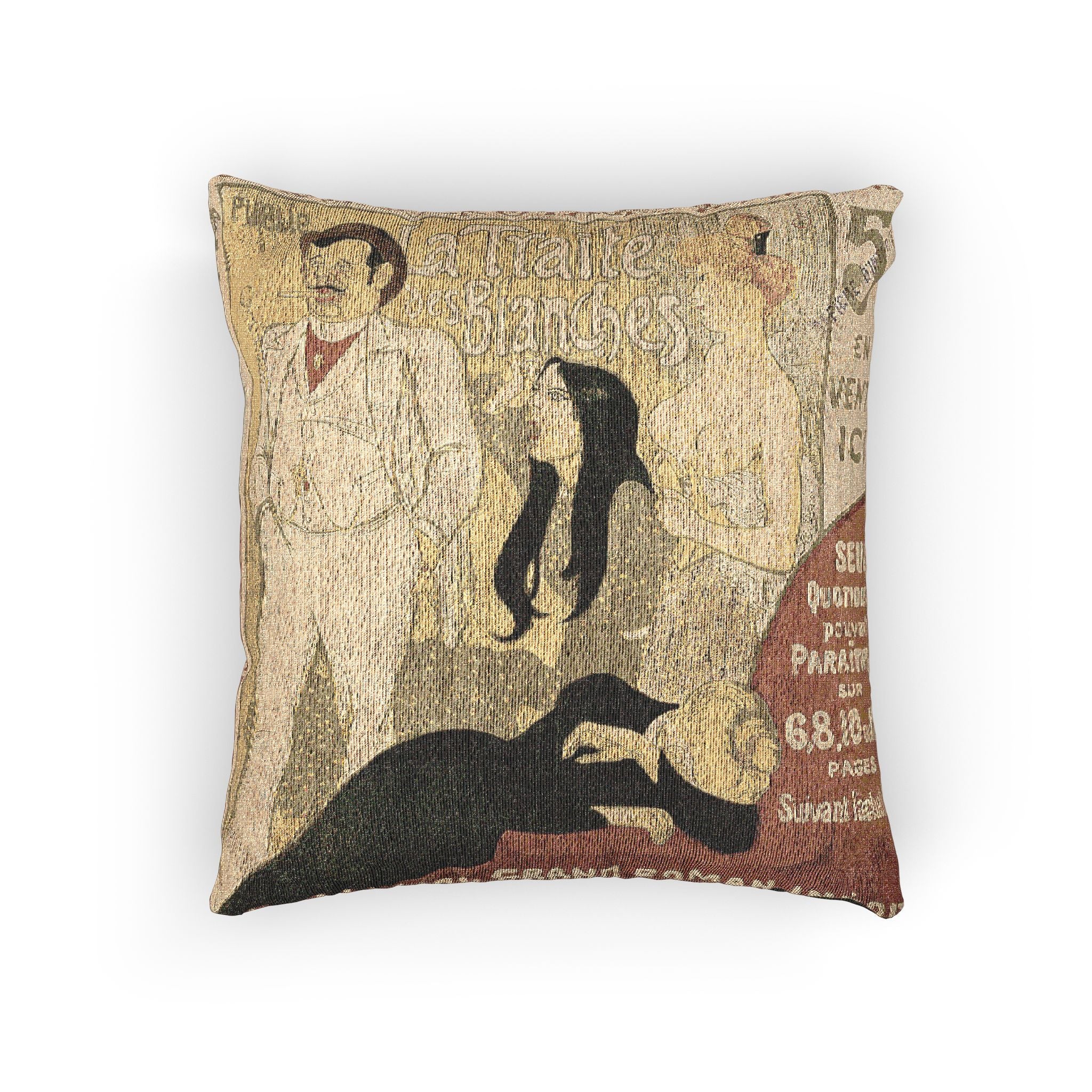 la-traite-des-blanches-steinlen | Woven Pillow - Image 3
