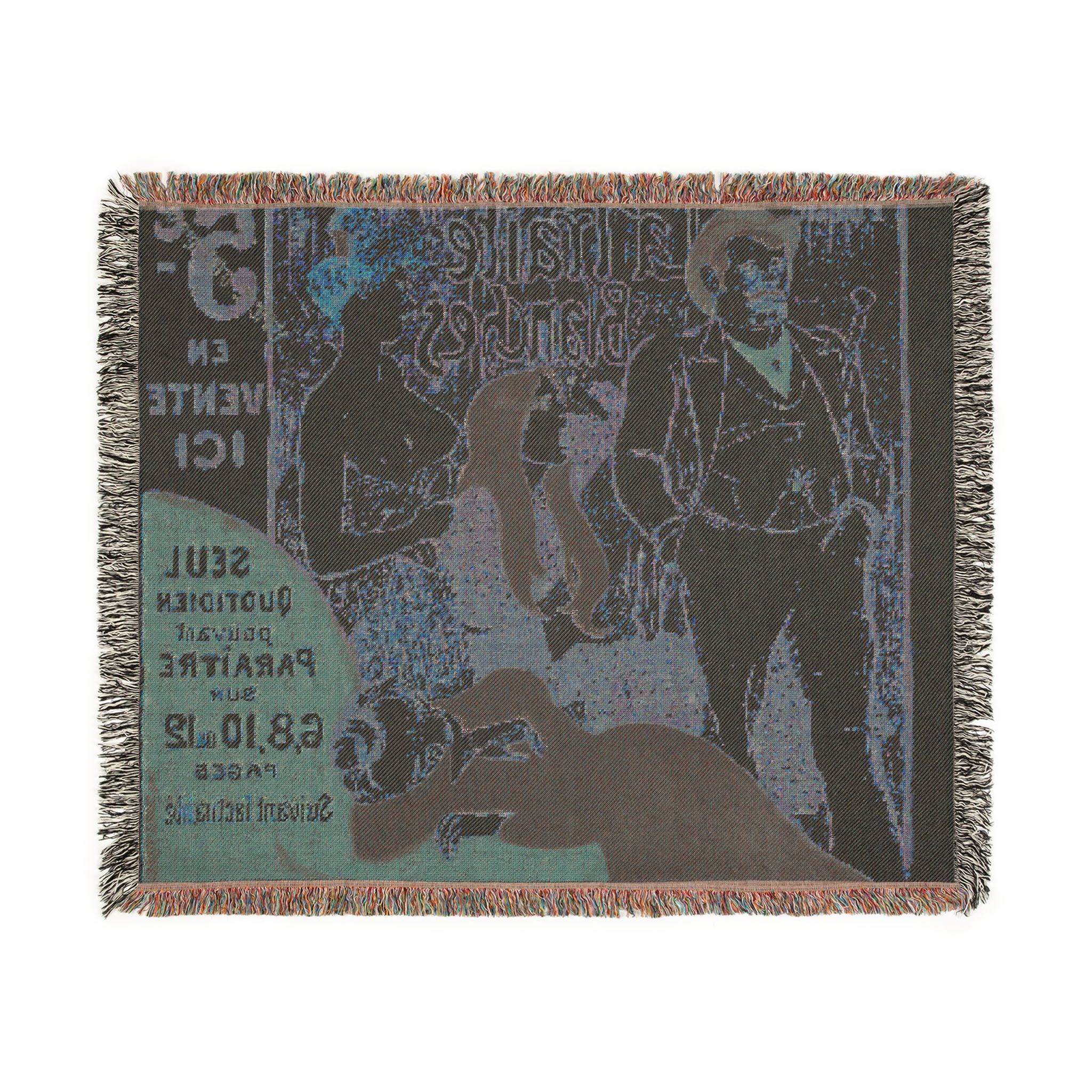 la-traite-des-blanches-steinlen | Woven Tapestry Blanket - Image 8