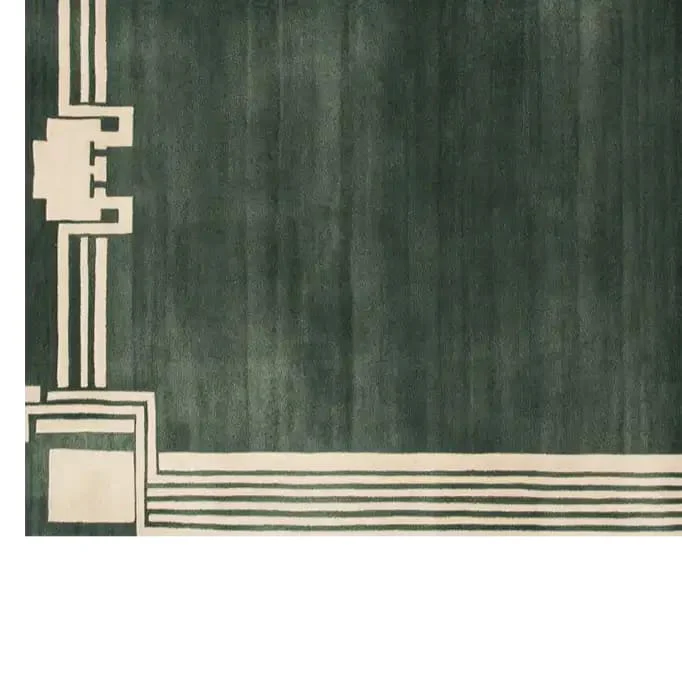 Labyrinth Ascent Hand Tufted Wool Rug - Image 5