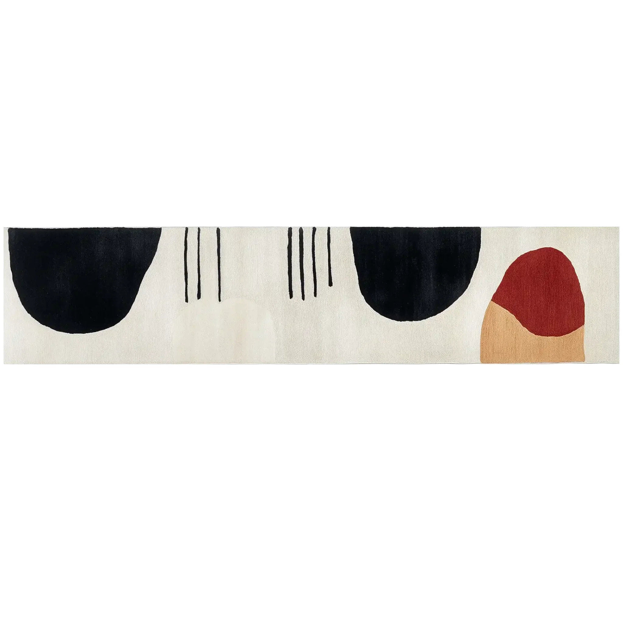 Labyrinthine Echoes Hand Tufted Wool Rug - Image 3