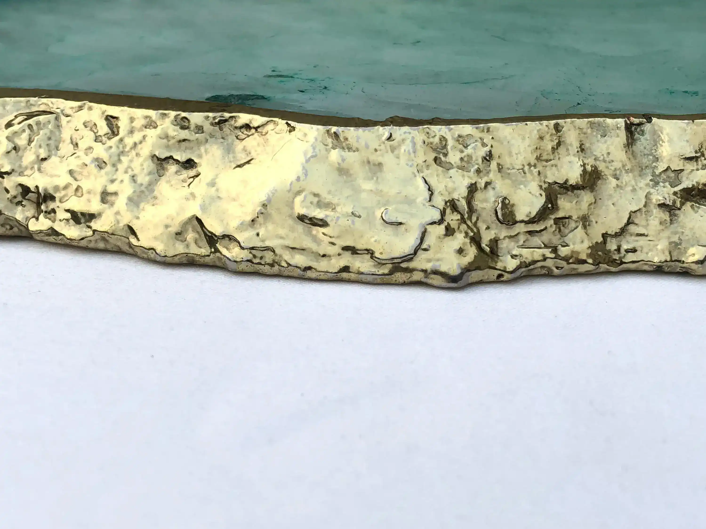 Large Aqua Agate Cheese platter Tray - Image 5