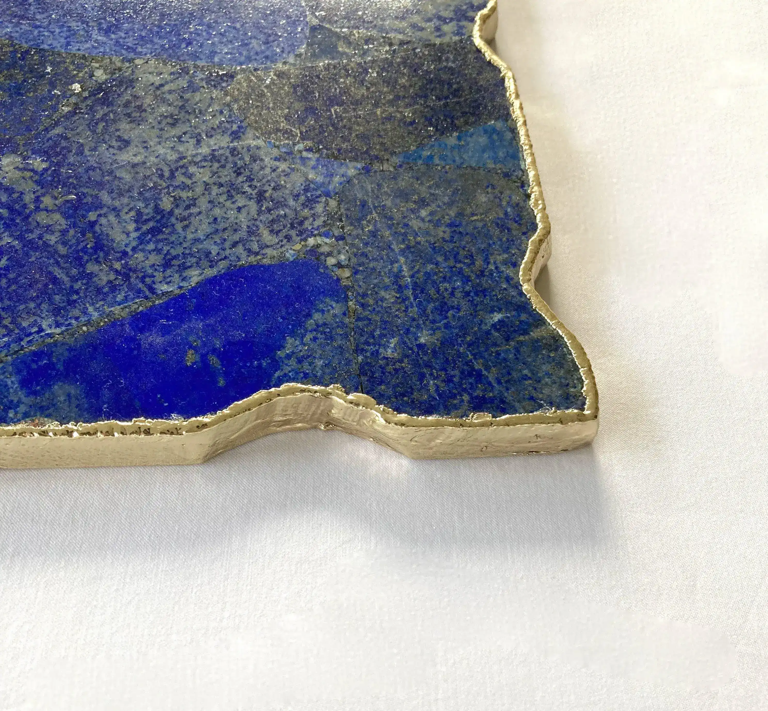 Large Lapis Lazuli Wall Clock - Image 3