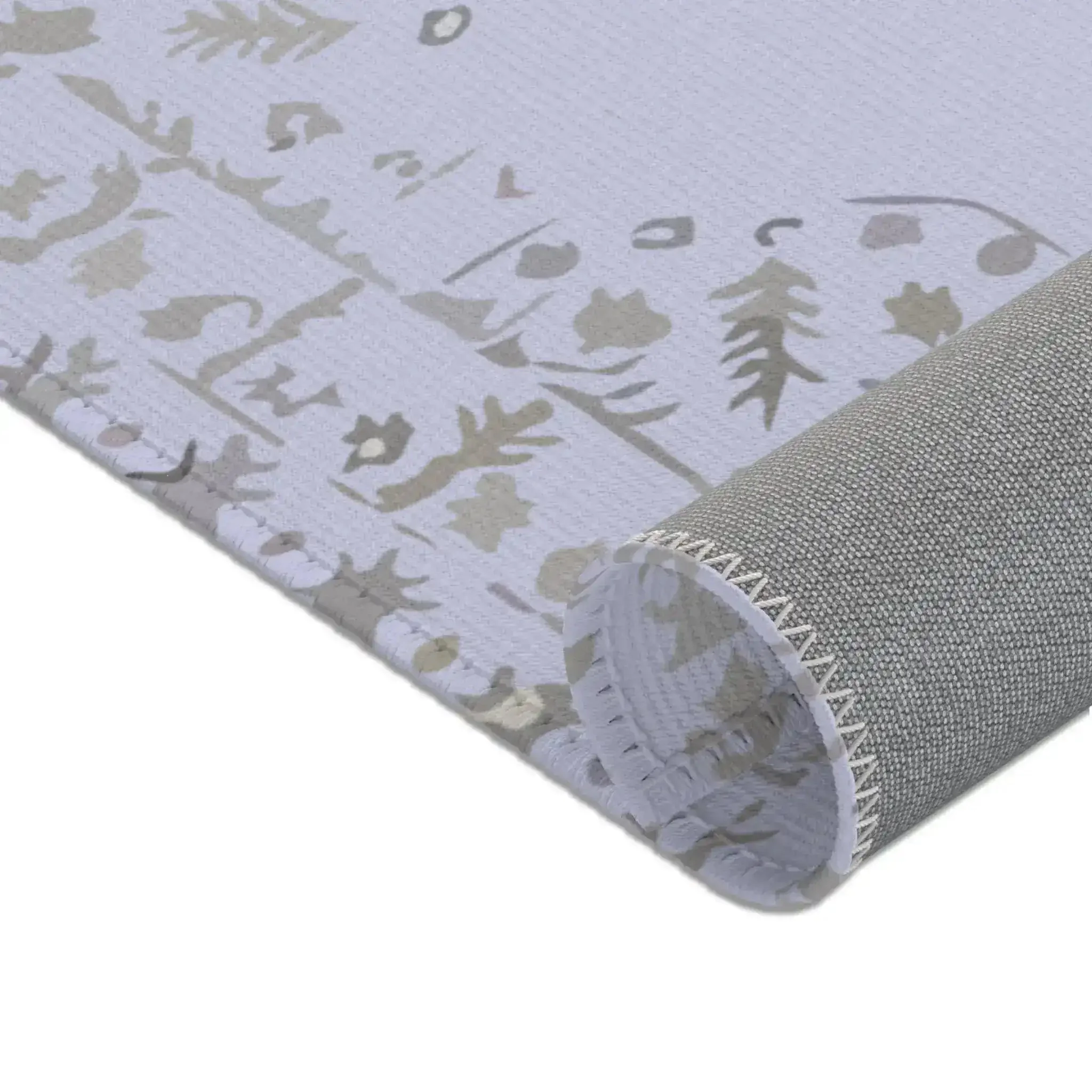 Lavender Fog Bloom Accent Rug - Image 4