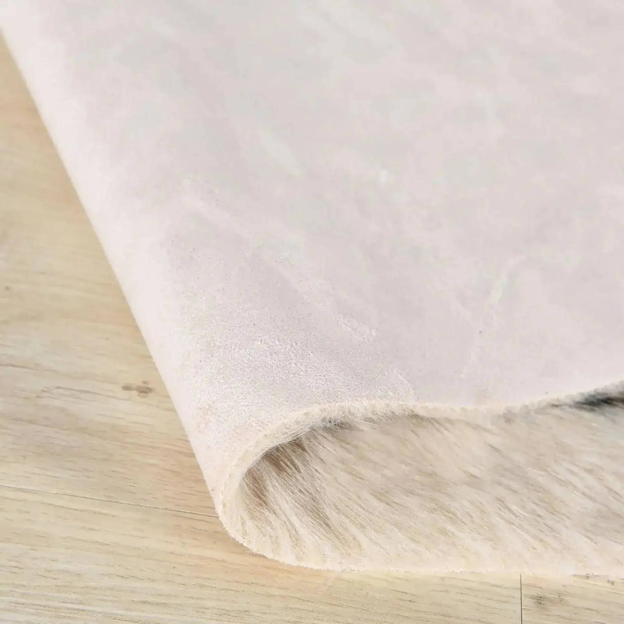 Leopard Print Faux Cowhide Skin Rug - Image 3