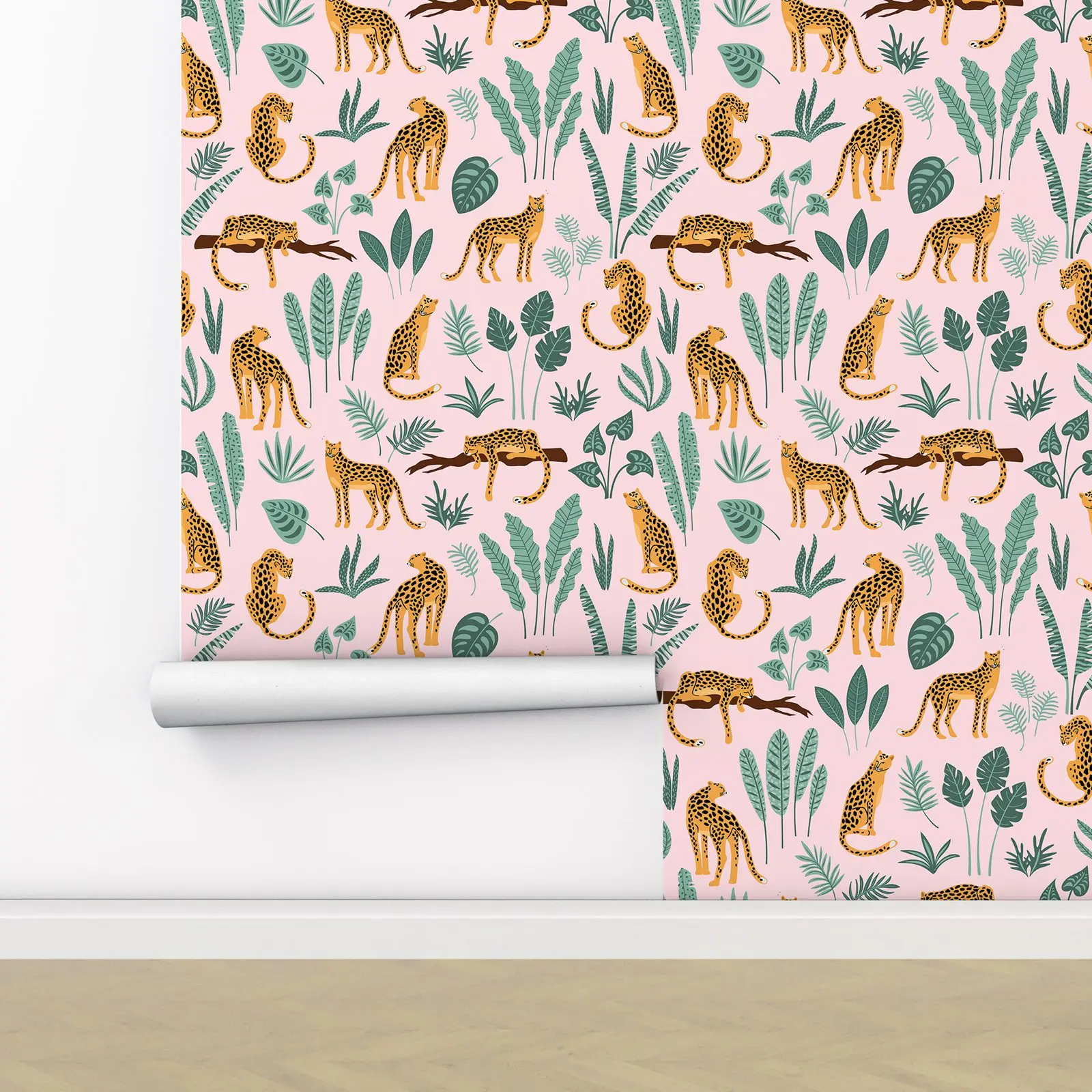 Leopard Tropical Wallpaper - Image 5