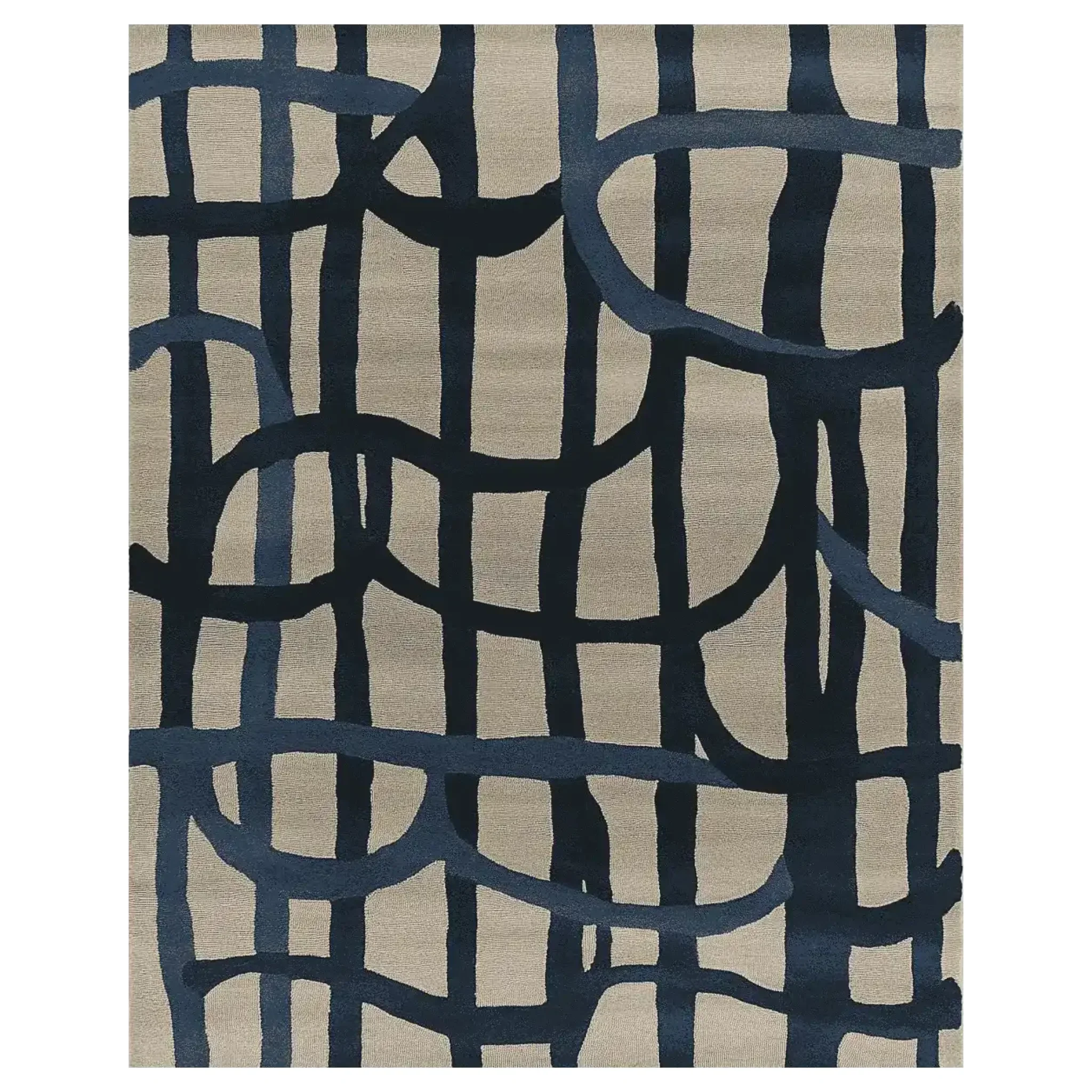 Lined in Thought Hand Tufted Rug - Image 3