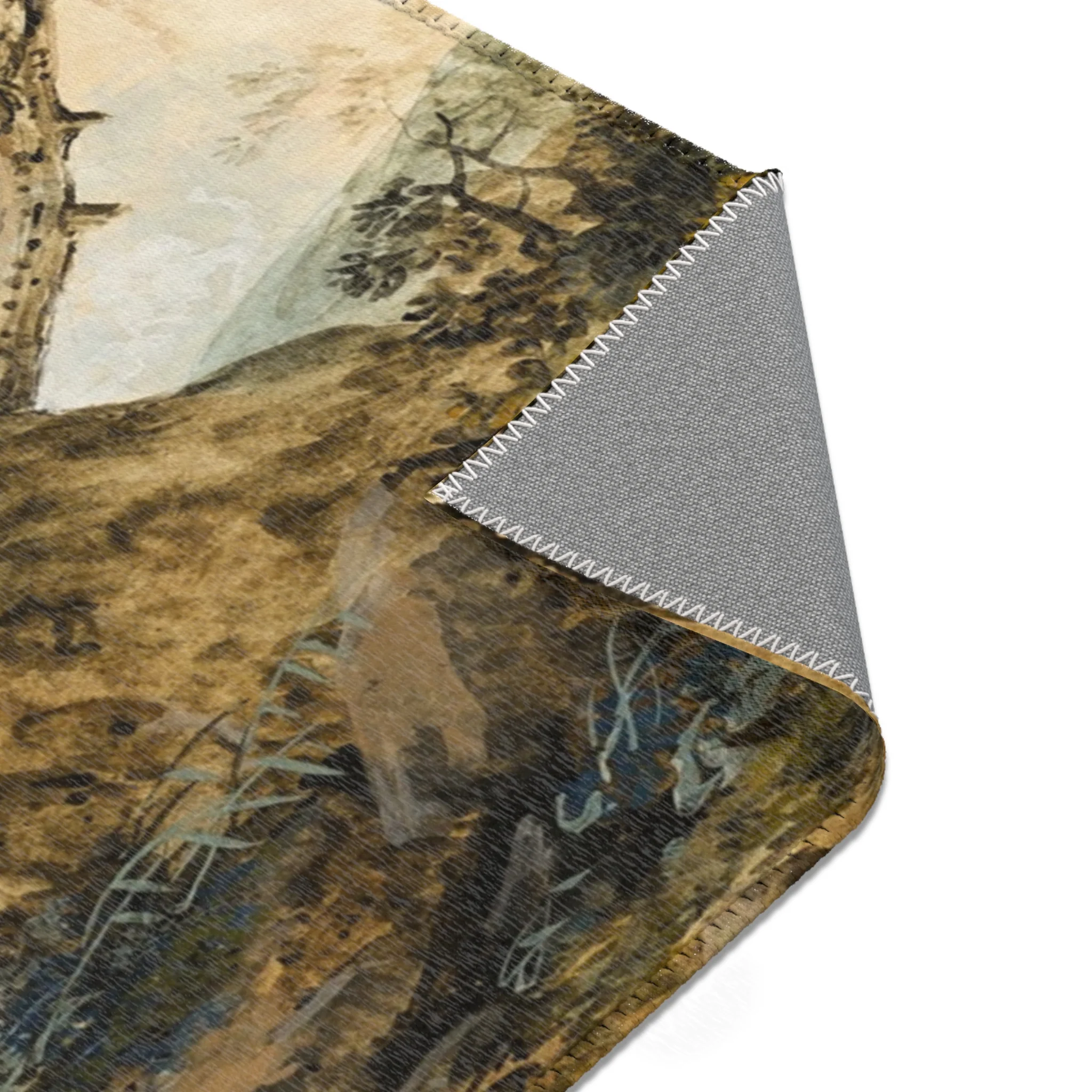 Louis Gabriel Moreau - Waterfall | Area Rug - Image 17