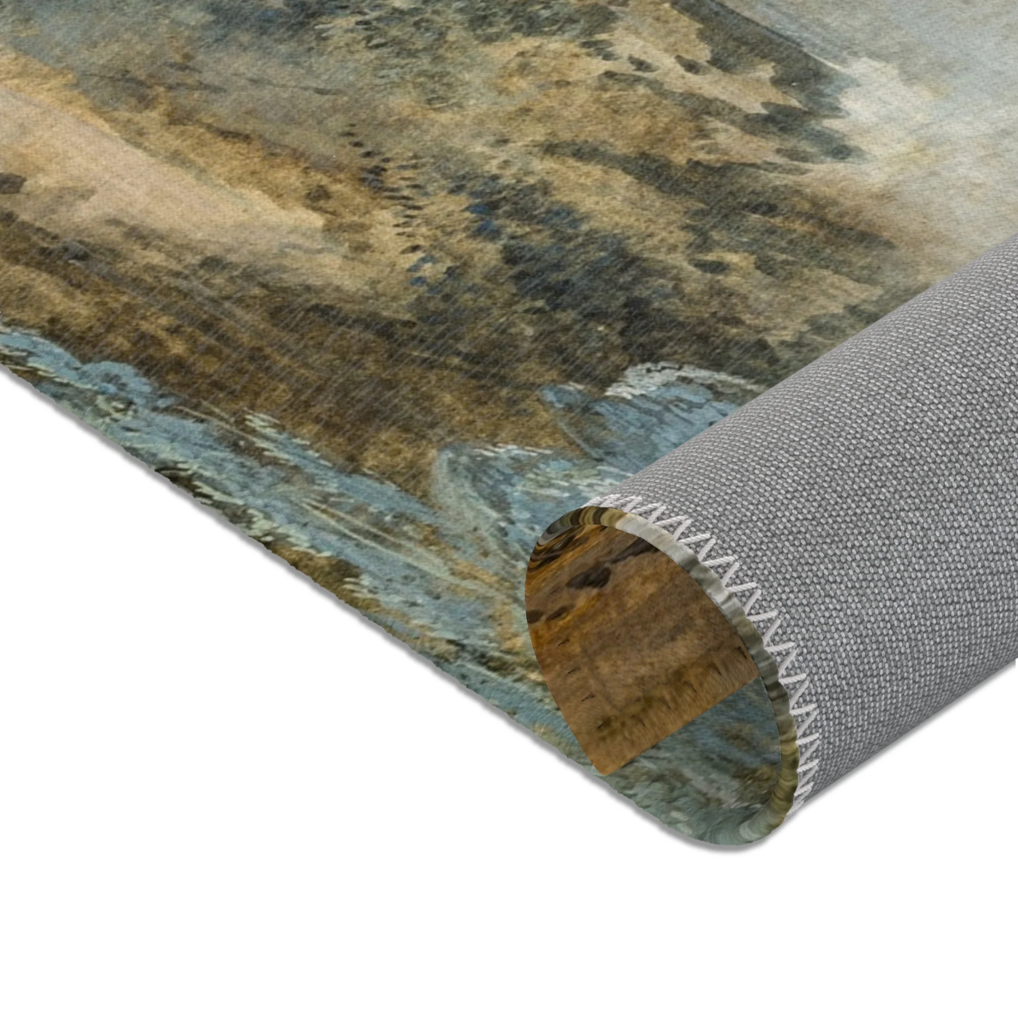 Louis Gabriel Moreau - Waterfall | Area Rug - Image 8
