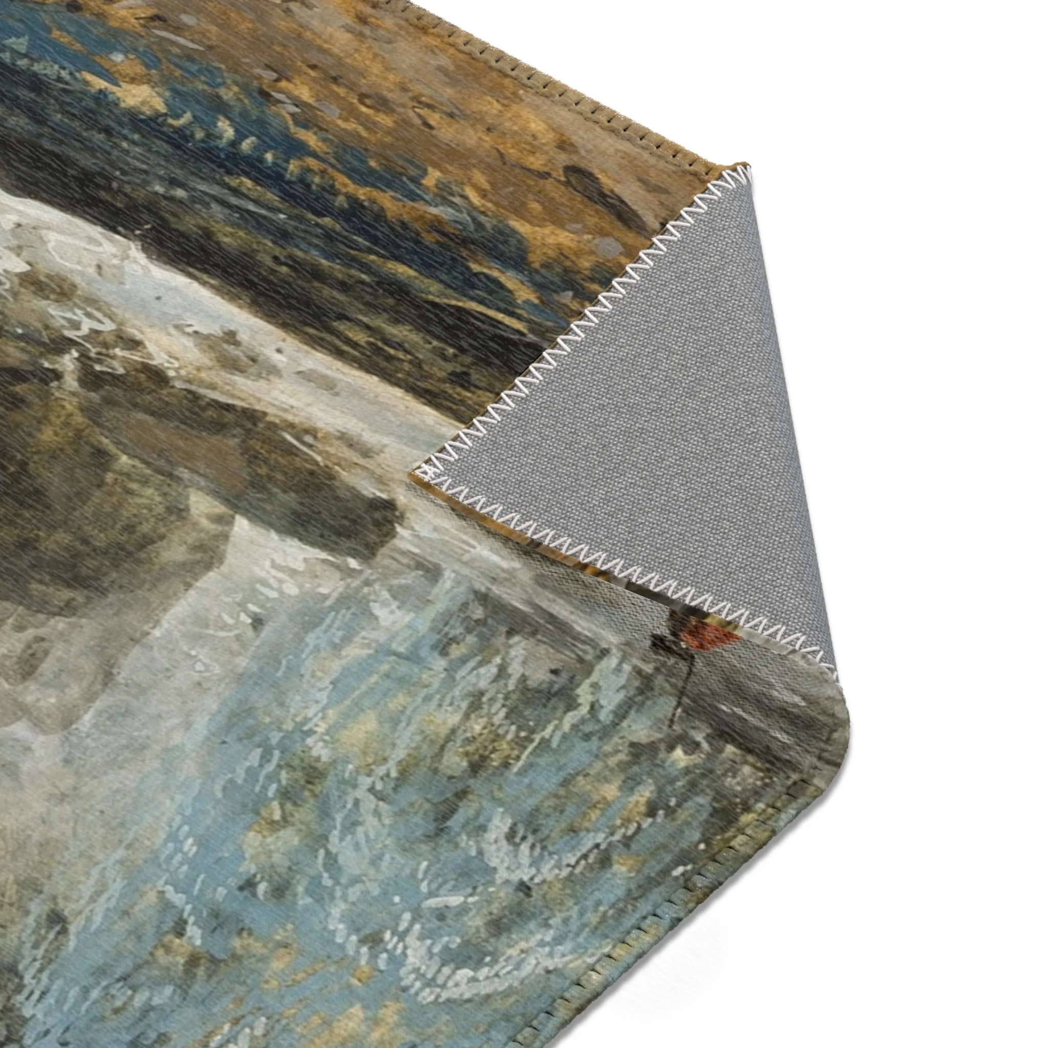 Louis Gabriel Moreau - Waterfall | Area Rug - Image 9