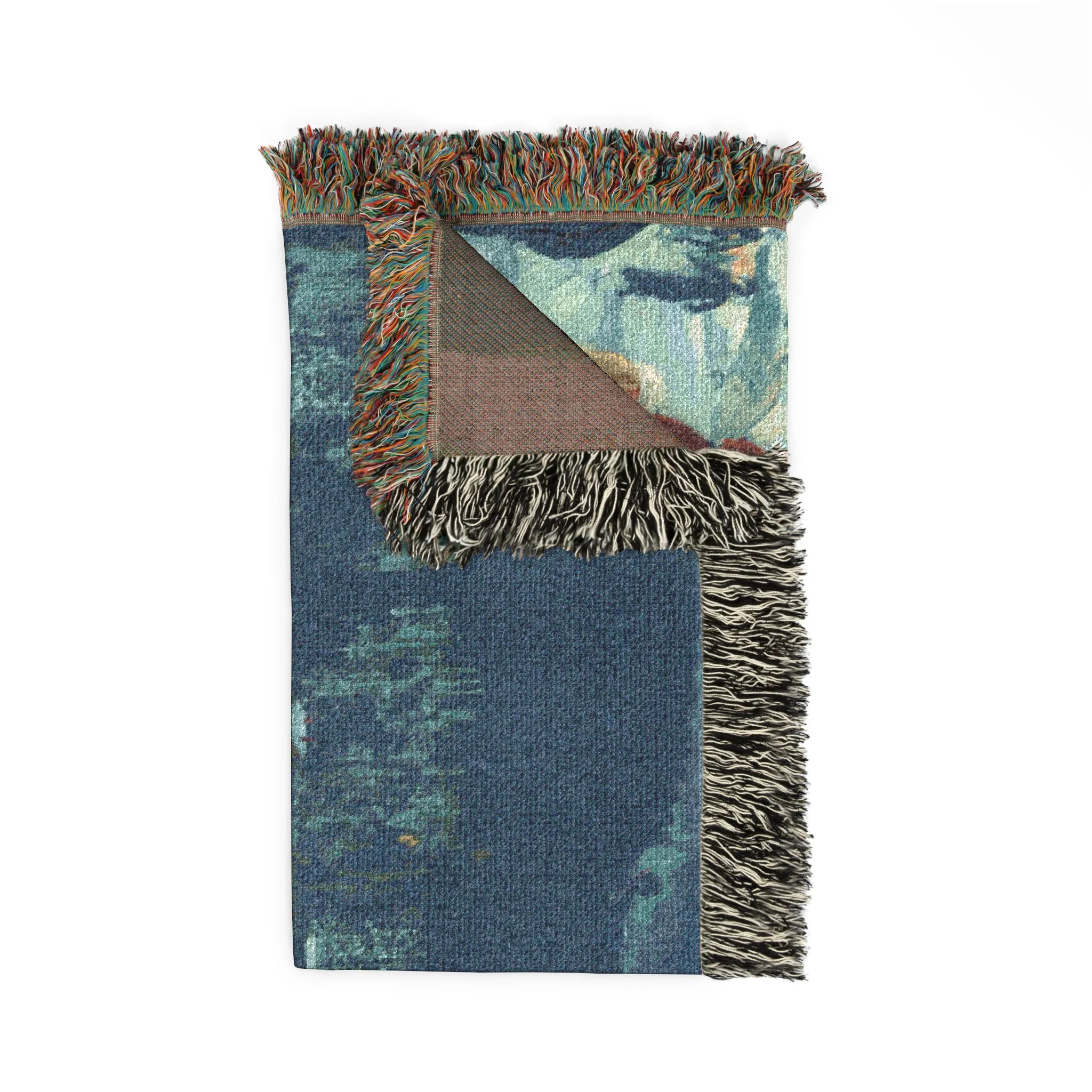 love-of-winter-george-bellows | Woven Tapestry Blanket - Image 5