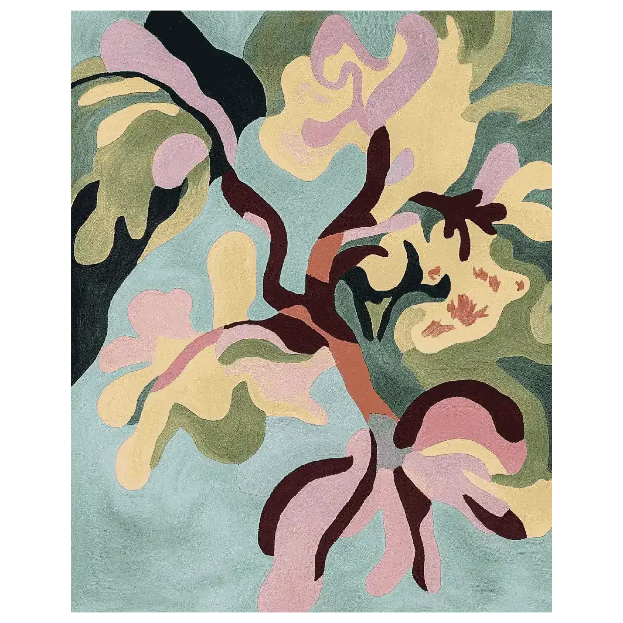 Lucid Garden Hand Tufted Rug