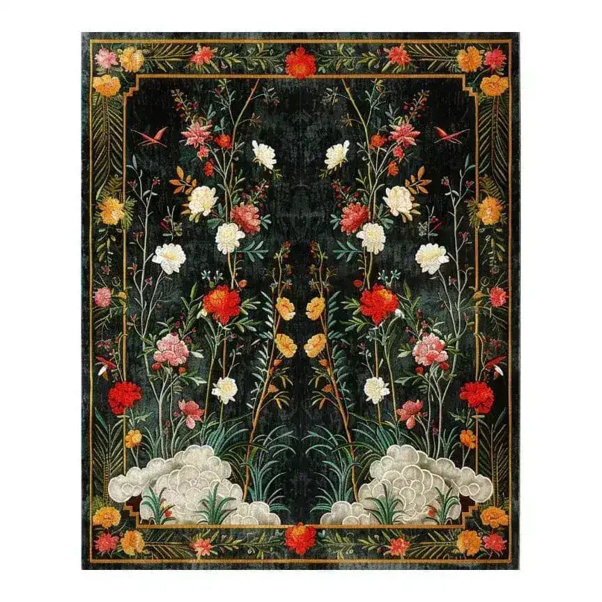 Lush Garden Retreat Hand Tufted Rug