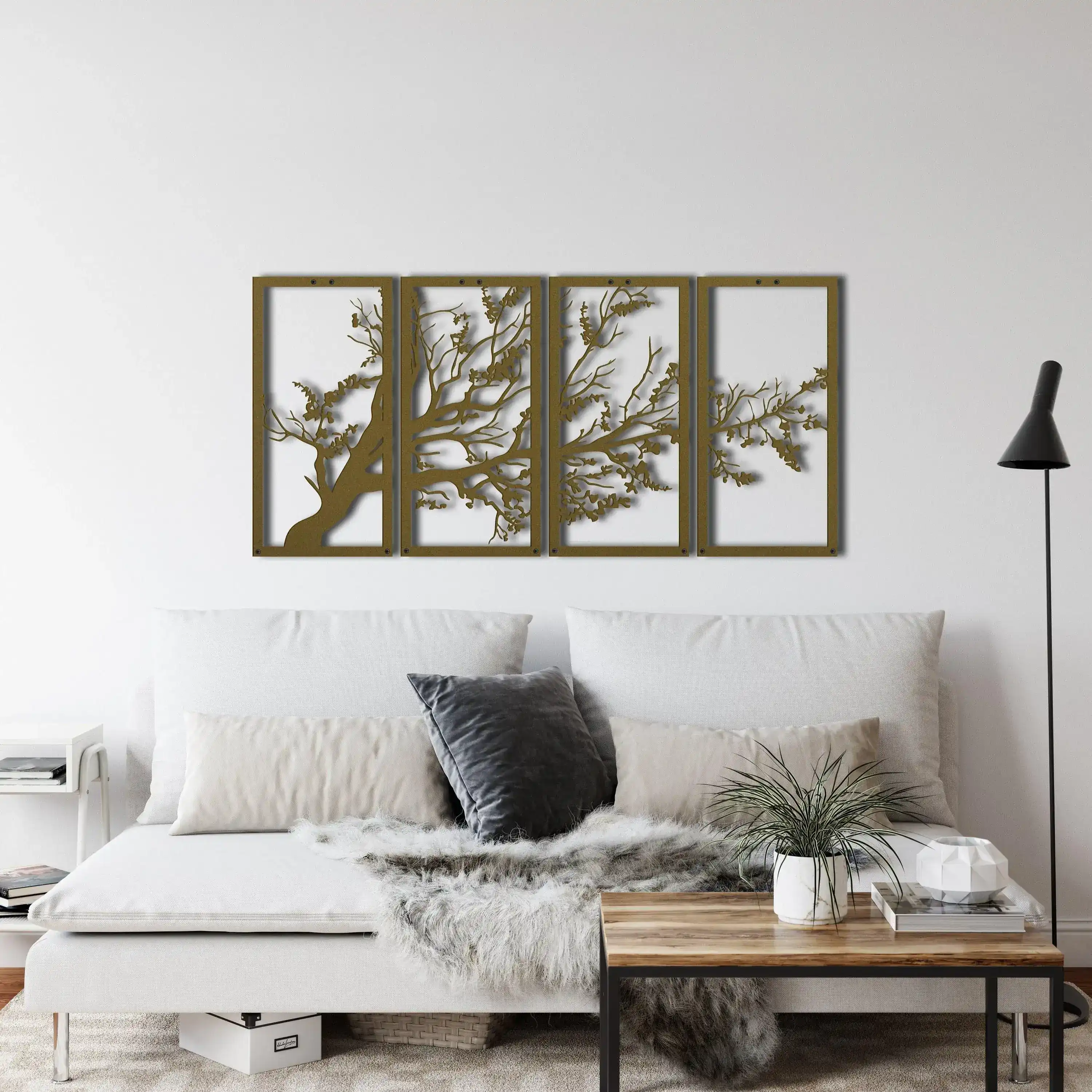 Lush Tree Metal Wall Hanging Decor - Image 15
