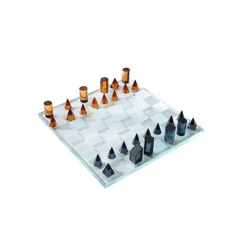 Luxurious Clear Crystal Chess Board Set - Image 7