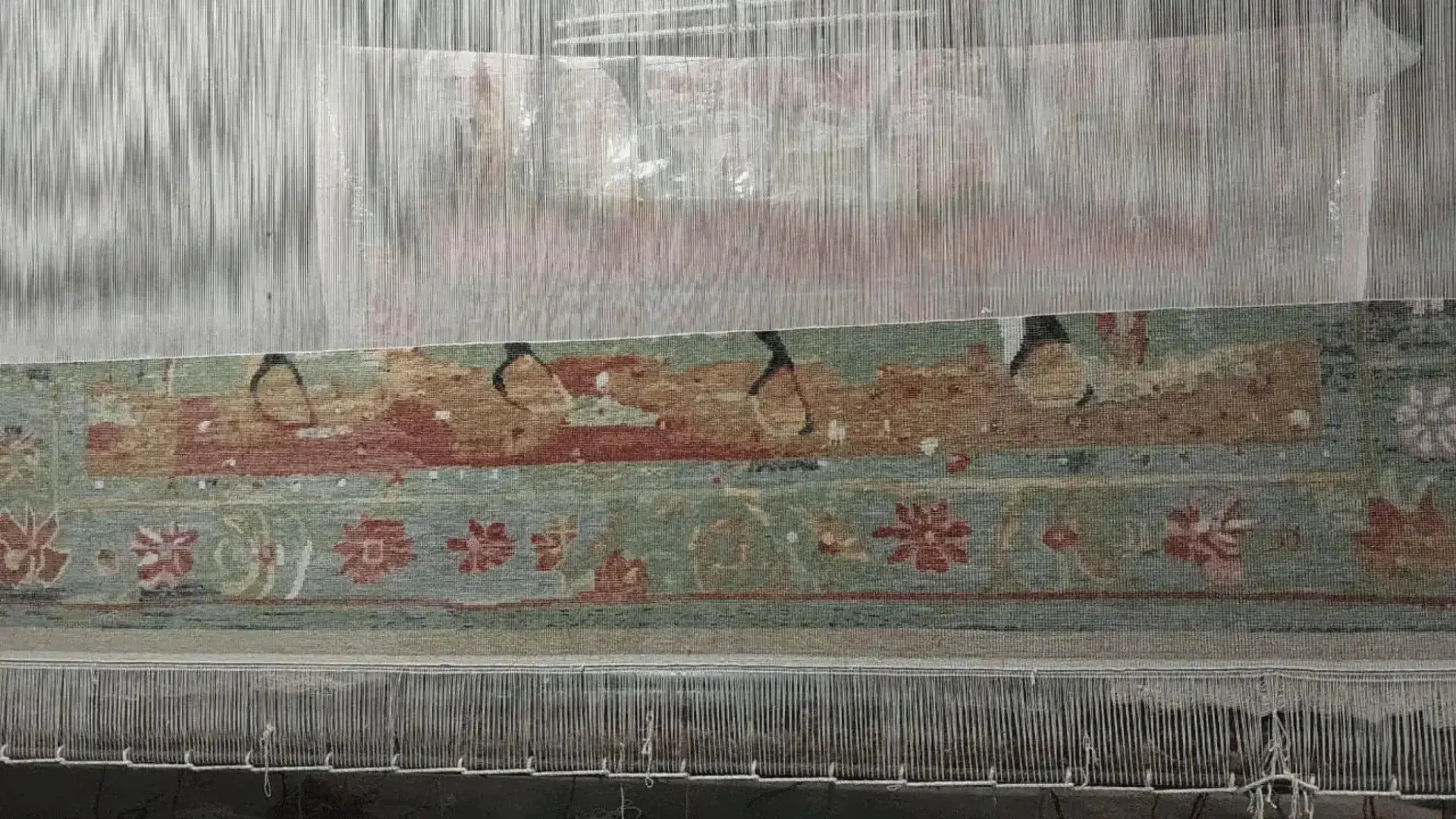 Bespoke Hand-Knotted Wool Rug - Image 3
