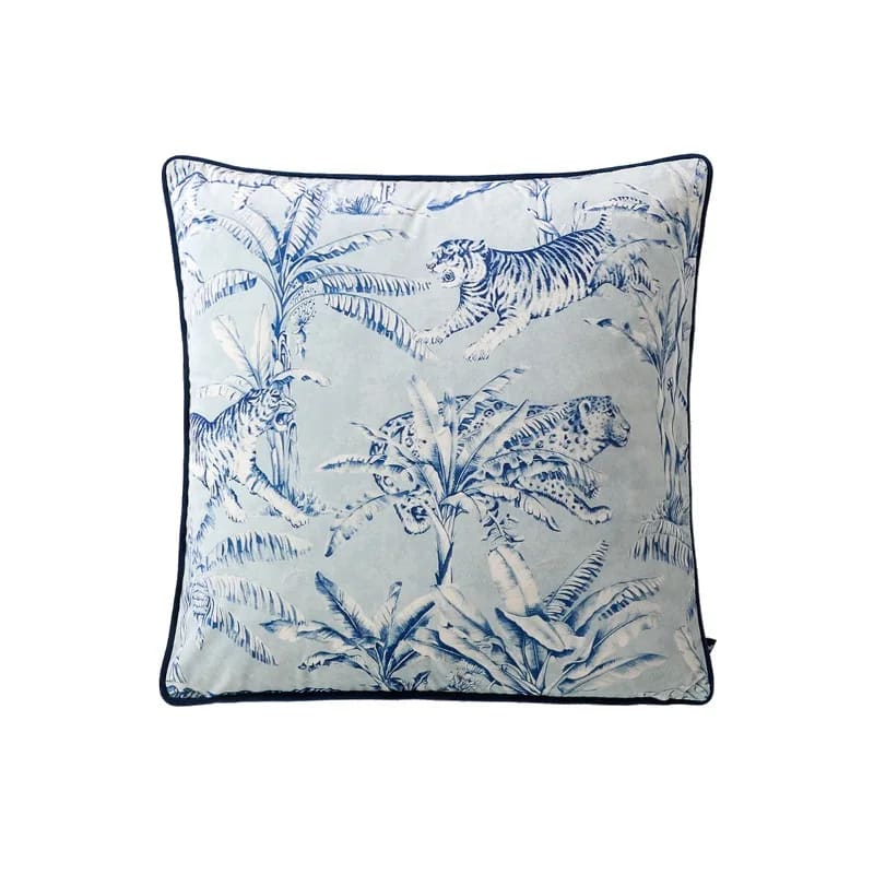Maia Homes Exquisite Jungle-Print Pillow Cover - Image 6