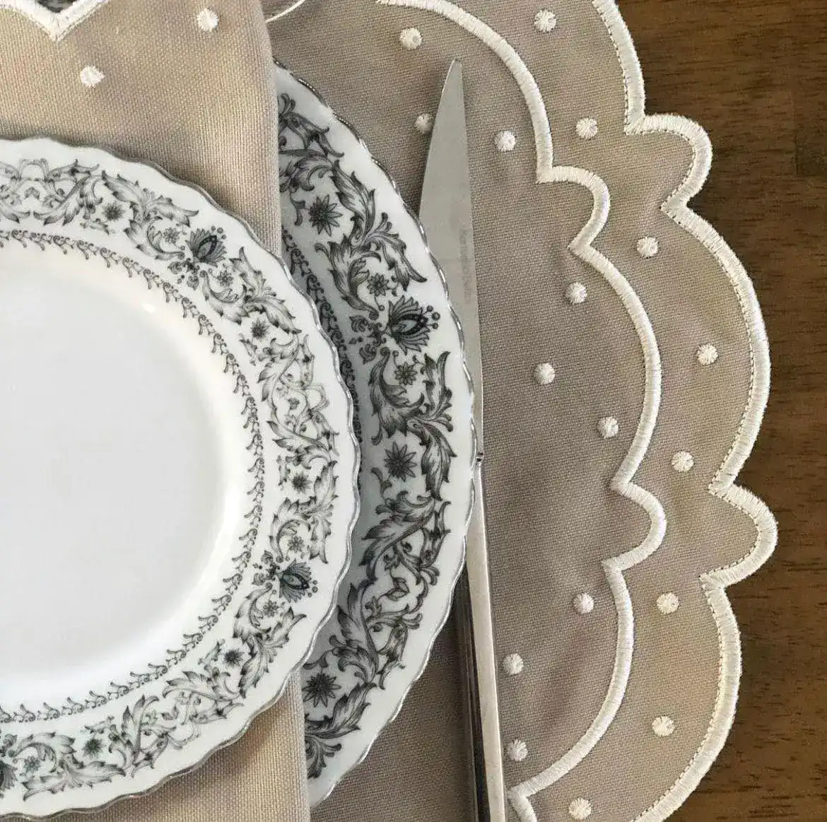 Maia's Cotton Placemats and Napkins Set - Image 2