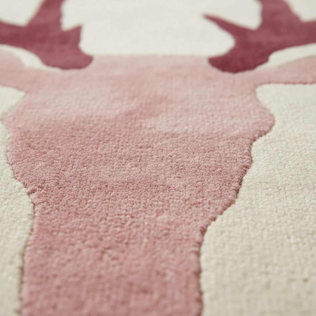 Majestic Antler Hand Tufted Rug - Image 3