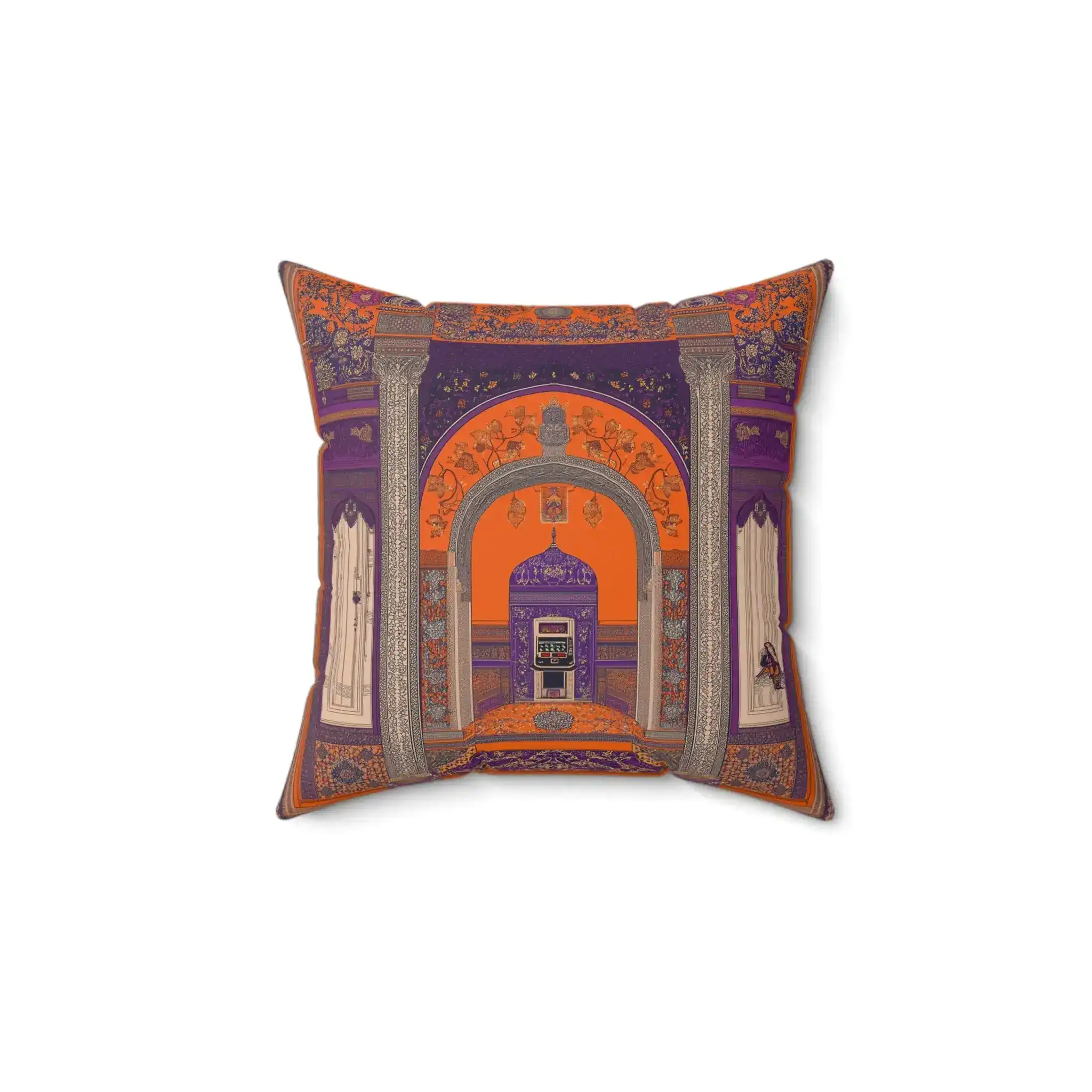 Majestic Oriental-Inspired Throw Pillow - Image 5