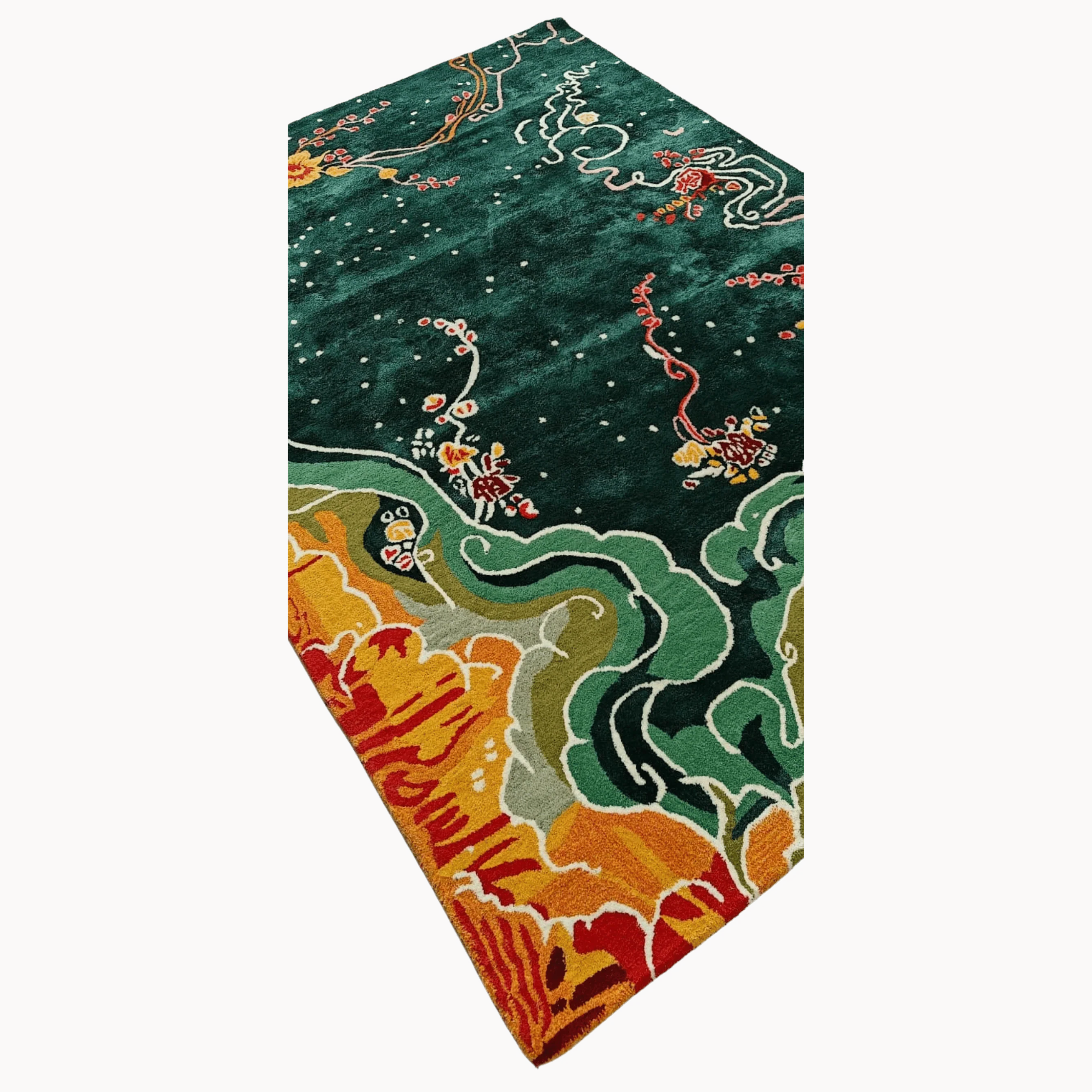 Mandarin Serenity Hand Tufted Rug - Image 5