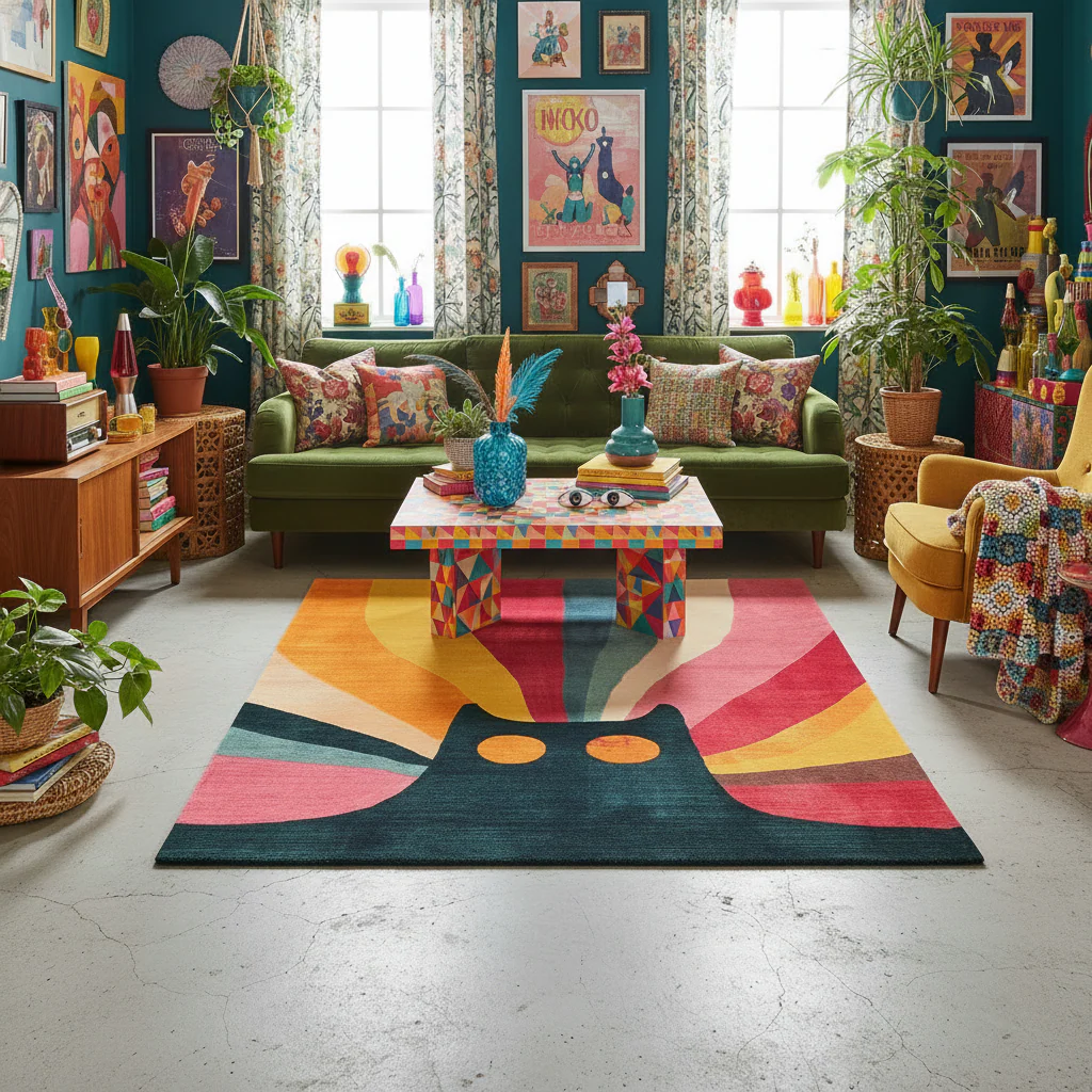 Maximal Mood Hand Tufted Rug - Image 3