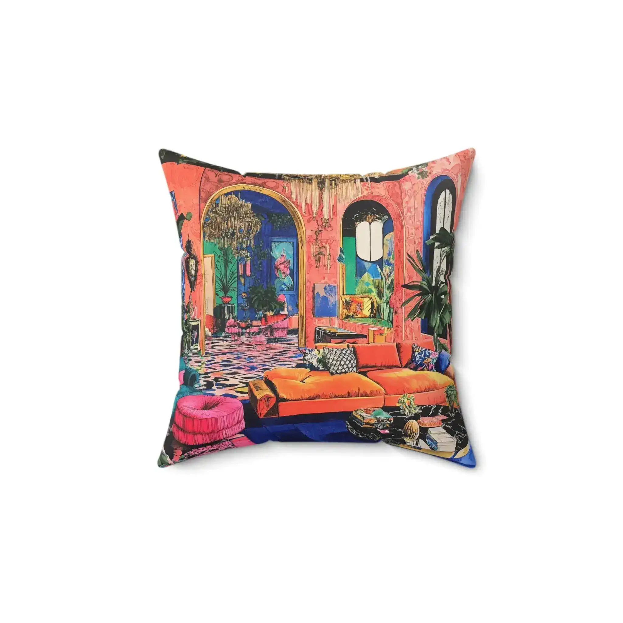 MaxiMood Mansion Throw Pillow - Image 5
